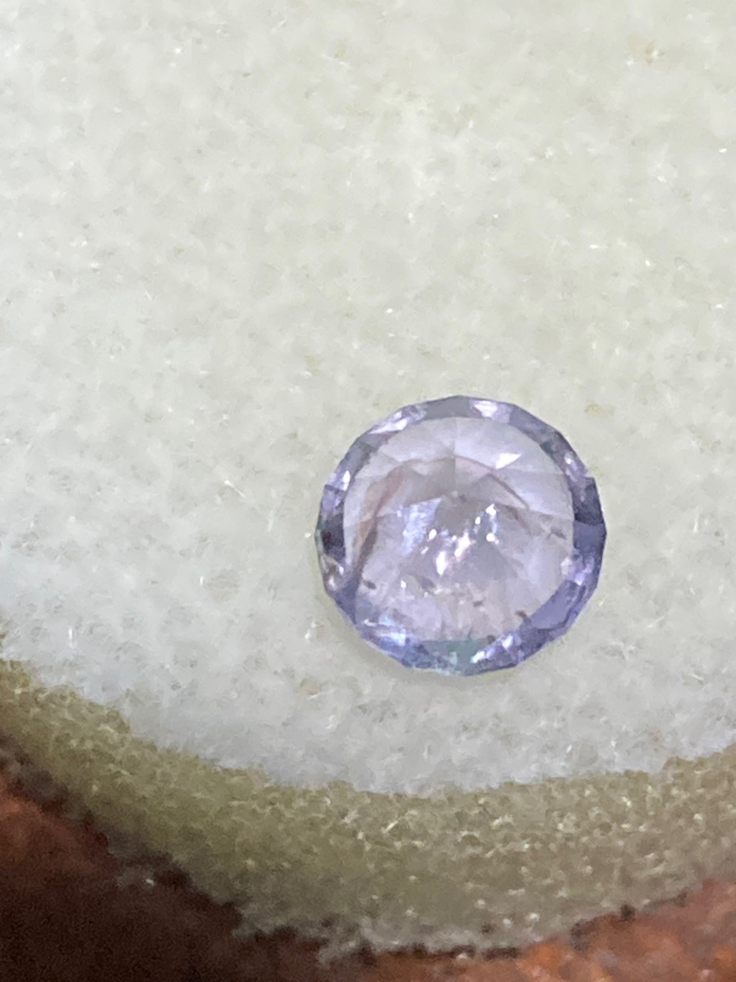 Spinel - Purplish Silver- Natural