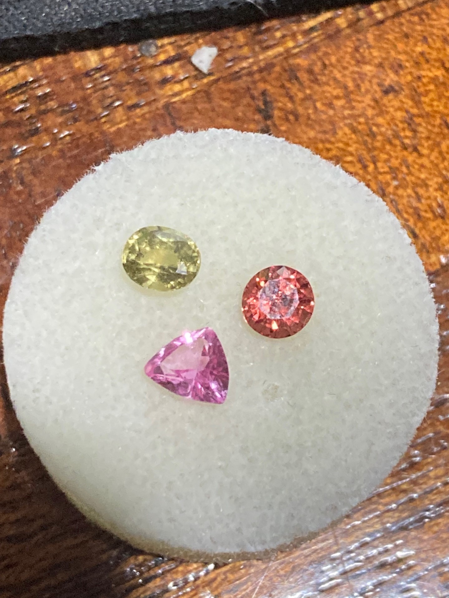 Spinel - Orange, Yellow,Pink- Natural