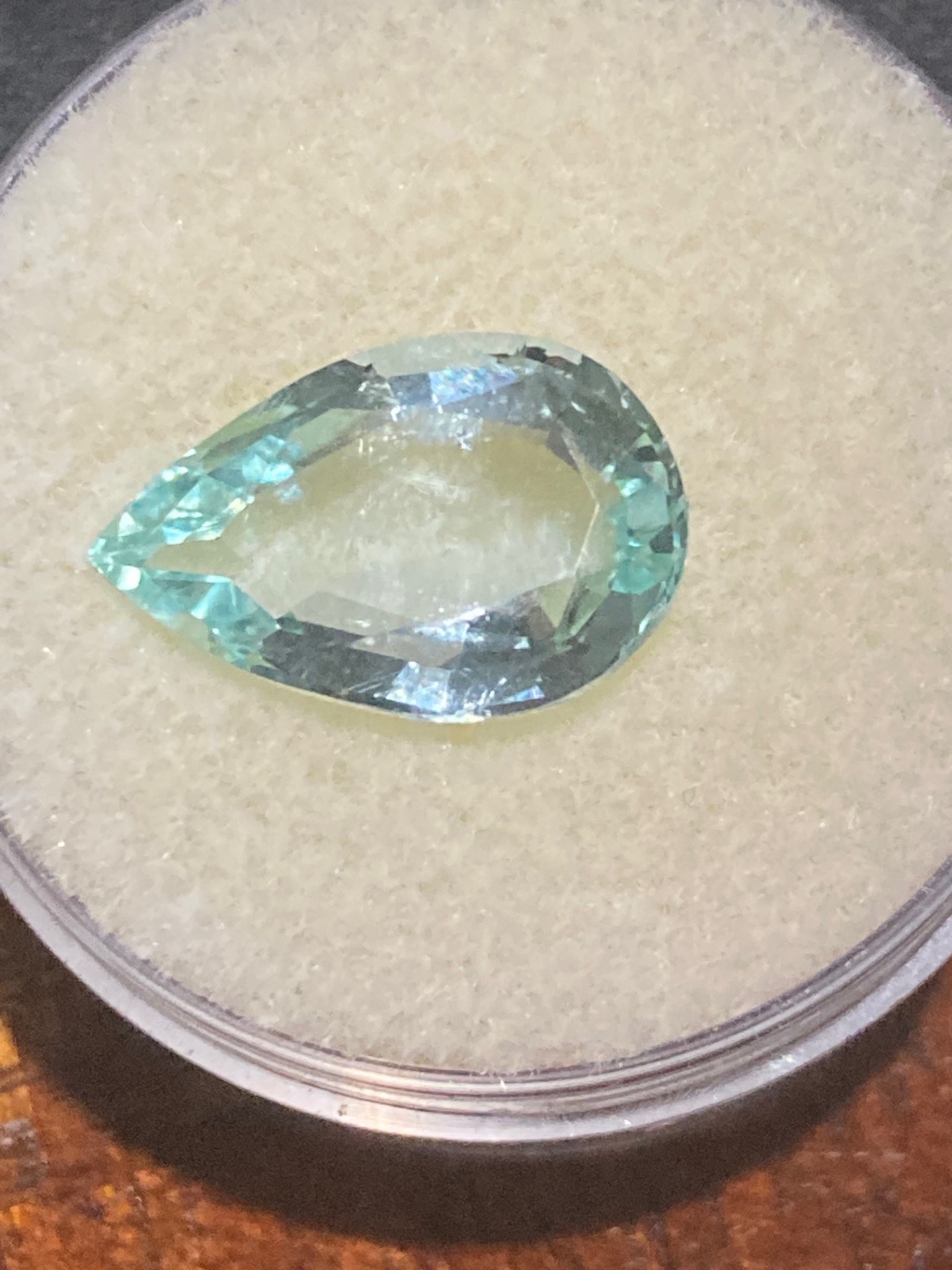 Aquamarine - light sea foam green