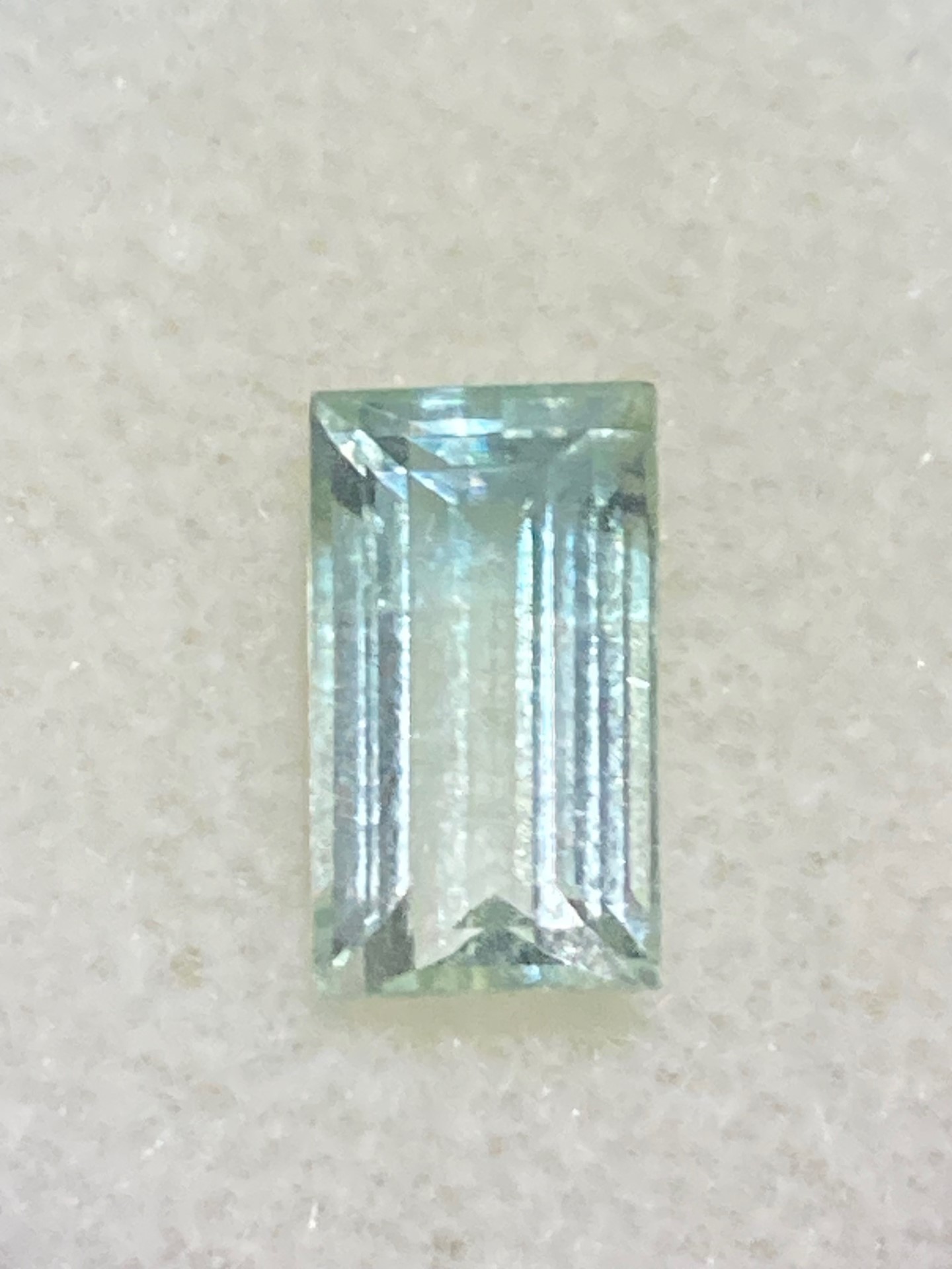 Aquamarine -Pale light green-blue to light Blue