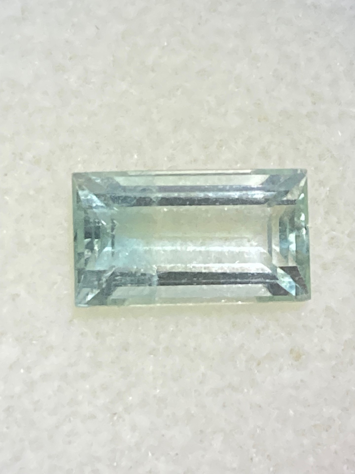 Aquamarine -Pale light green-blue to light Blue