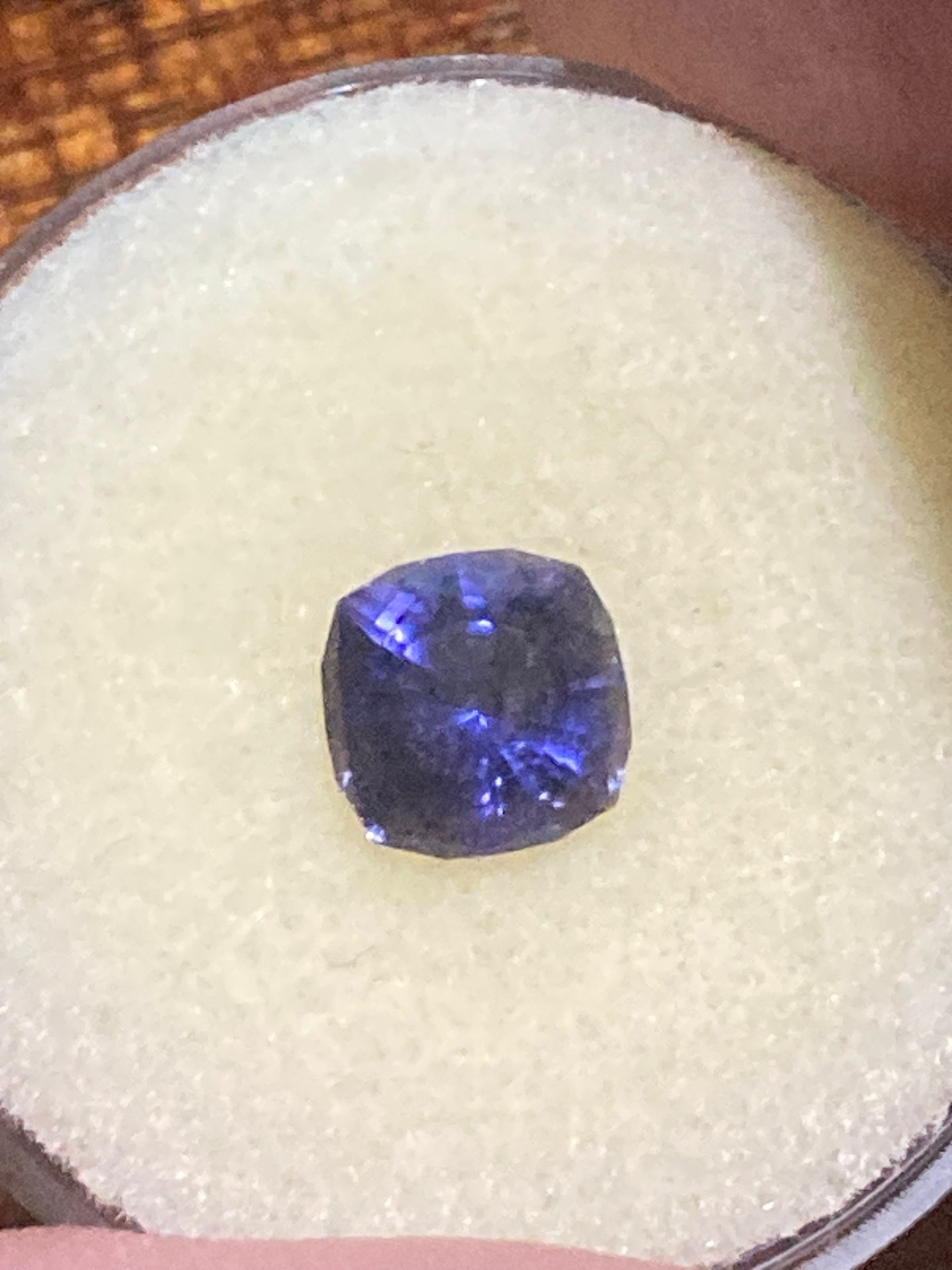 Iolite Cobalt with good flash