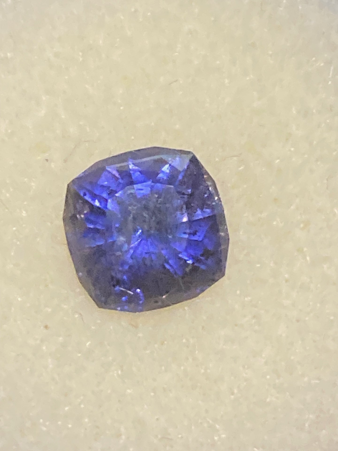 Iolite  Cobalt with good  flash