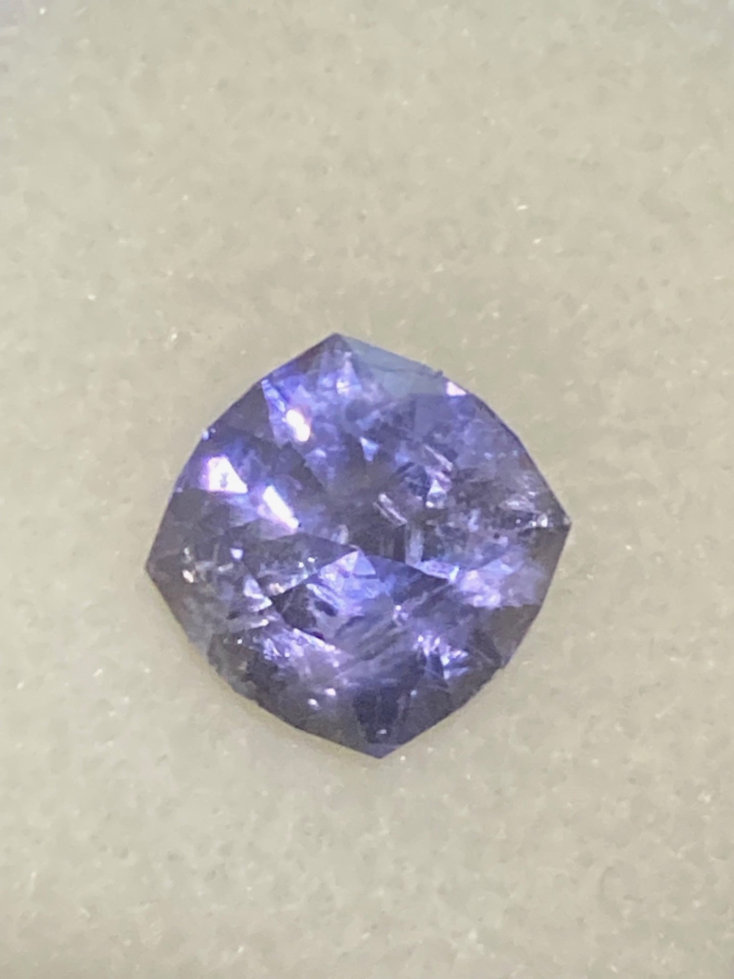 Iolite  Cobalt with flash