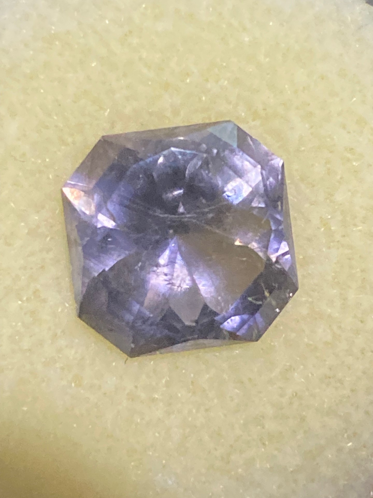 Iolite  Violet Blue with flash