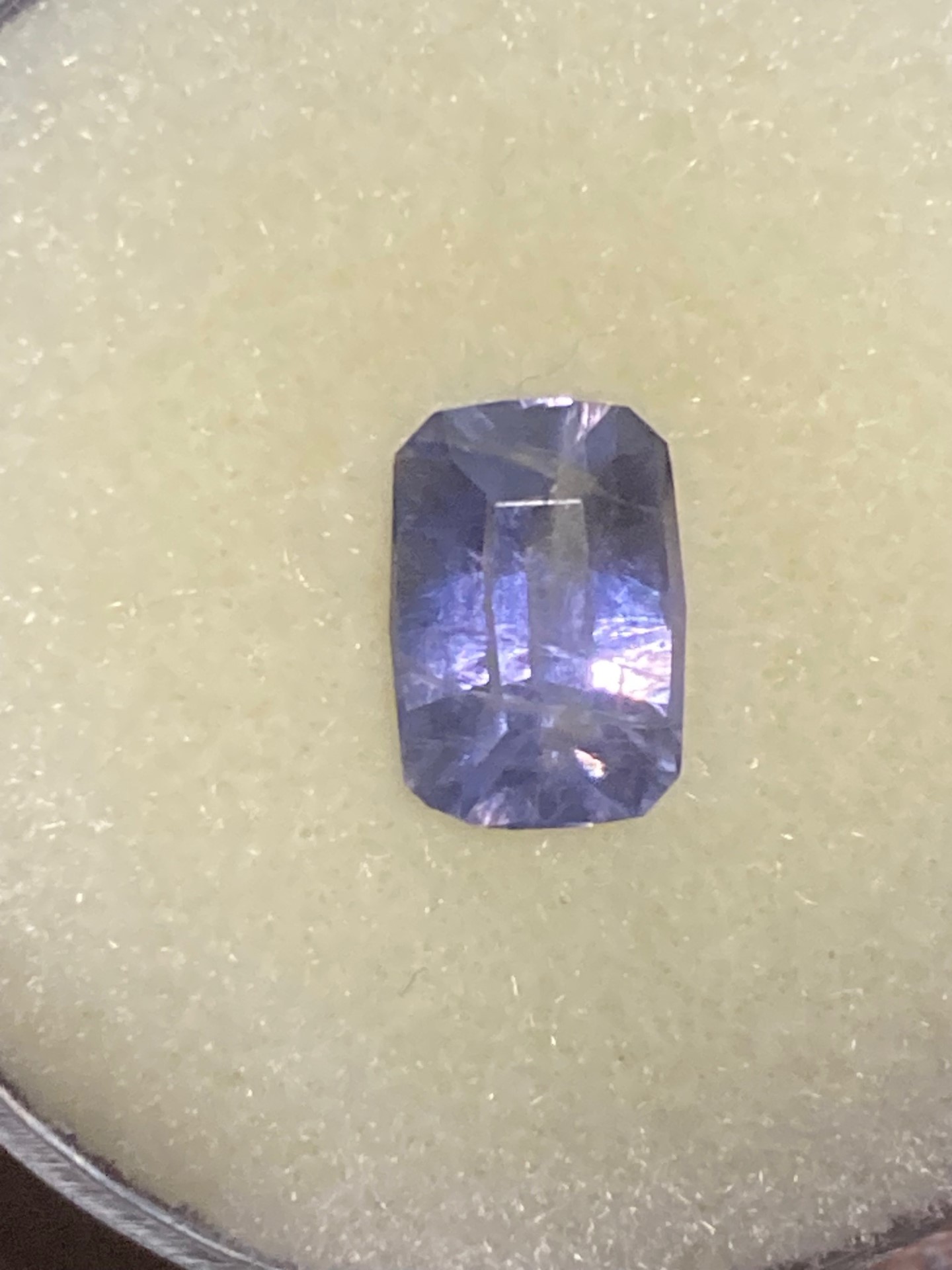 Iolite  Violet Blue with flash