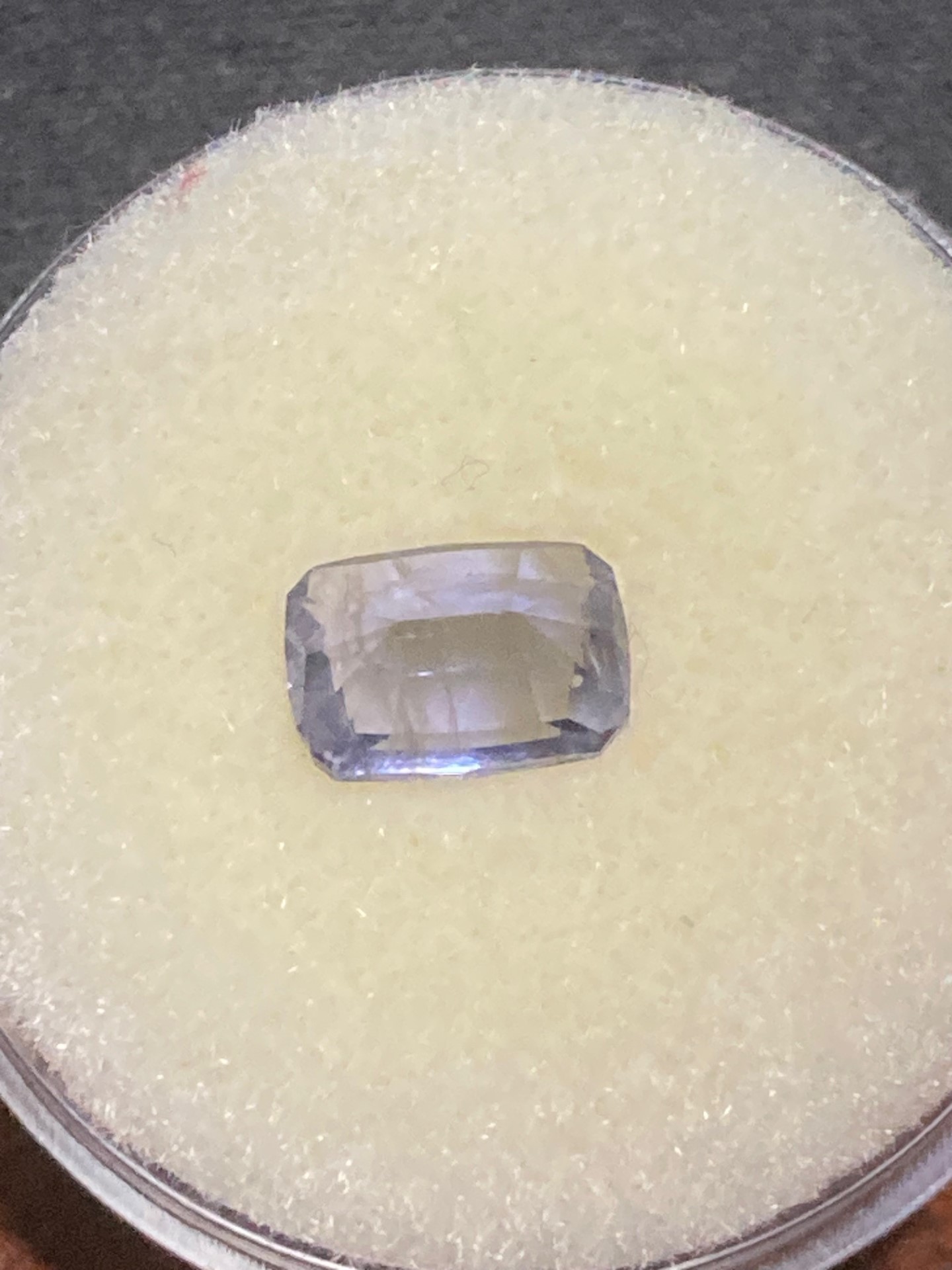 Iolite  Violet Blue with flash