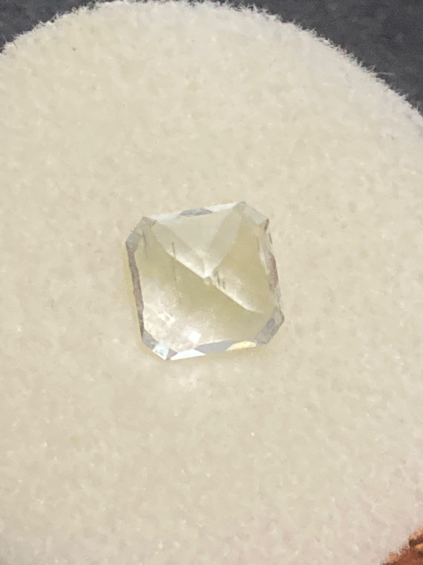 Aquamarine -Geoshentite (Stone is very light blue)