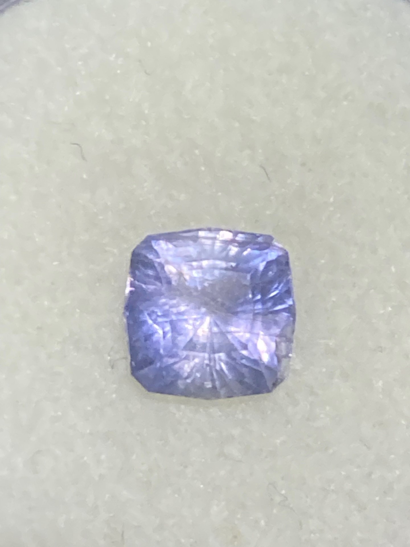 Iolite  Violet Blue with flash