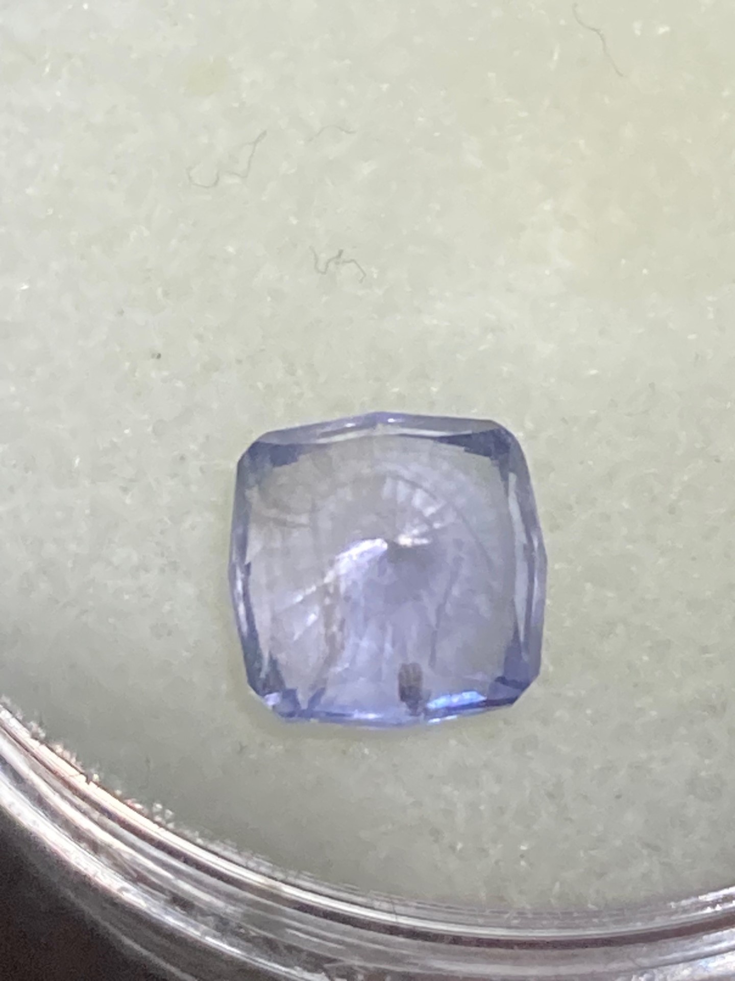 Iolite  Violet Blue with flash