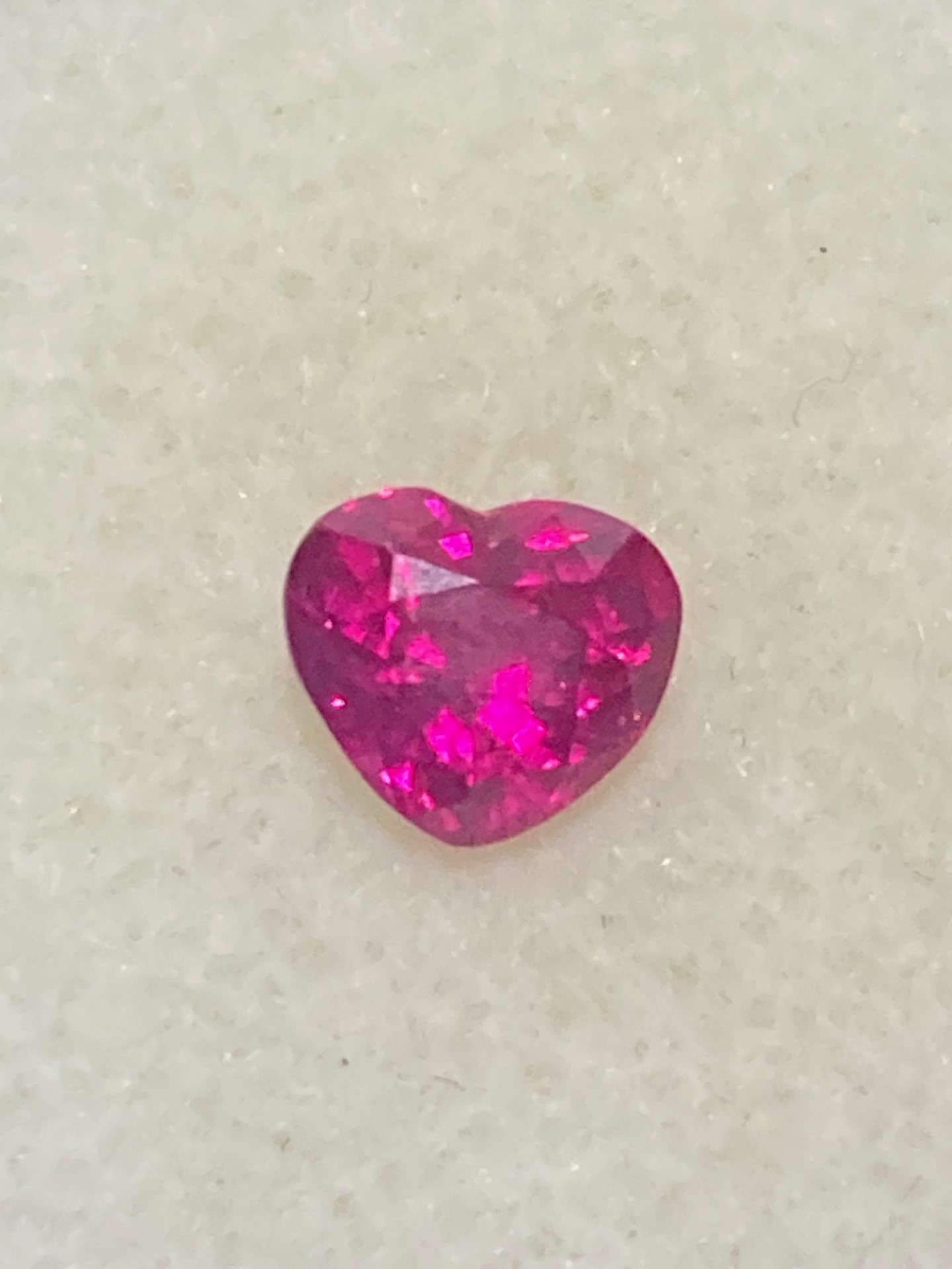 Ruby - Red (Camera sees a pinkish red but humans see red)