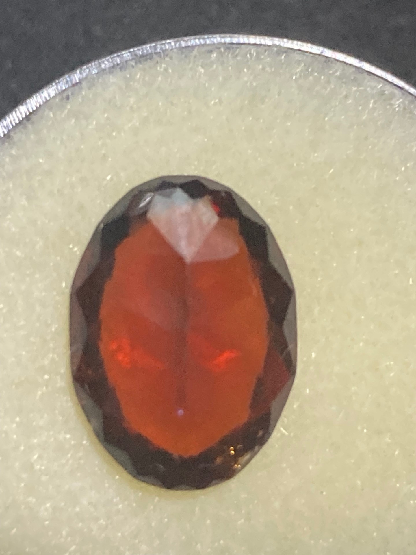 Garnet-Rhodolite-Pigeon Blood  Red