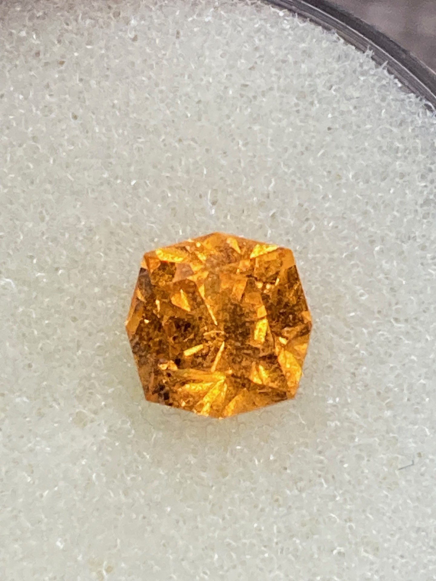 Garnet-Spessartite- Vivid Orange