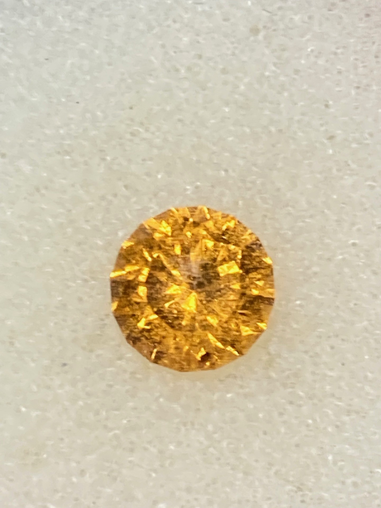 Garnet-Spessartite- Vivid Orange