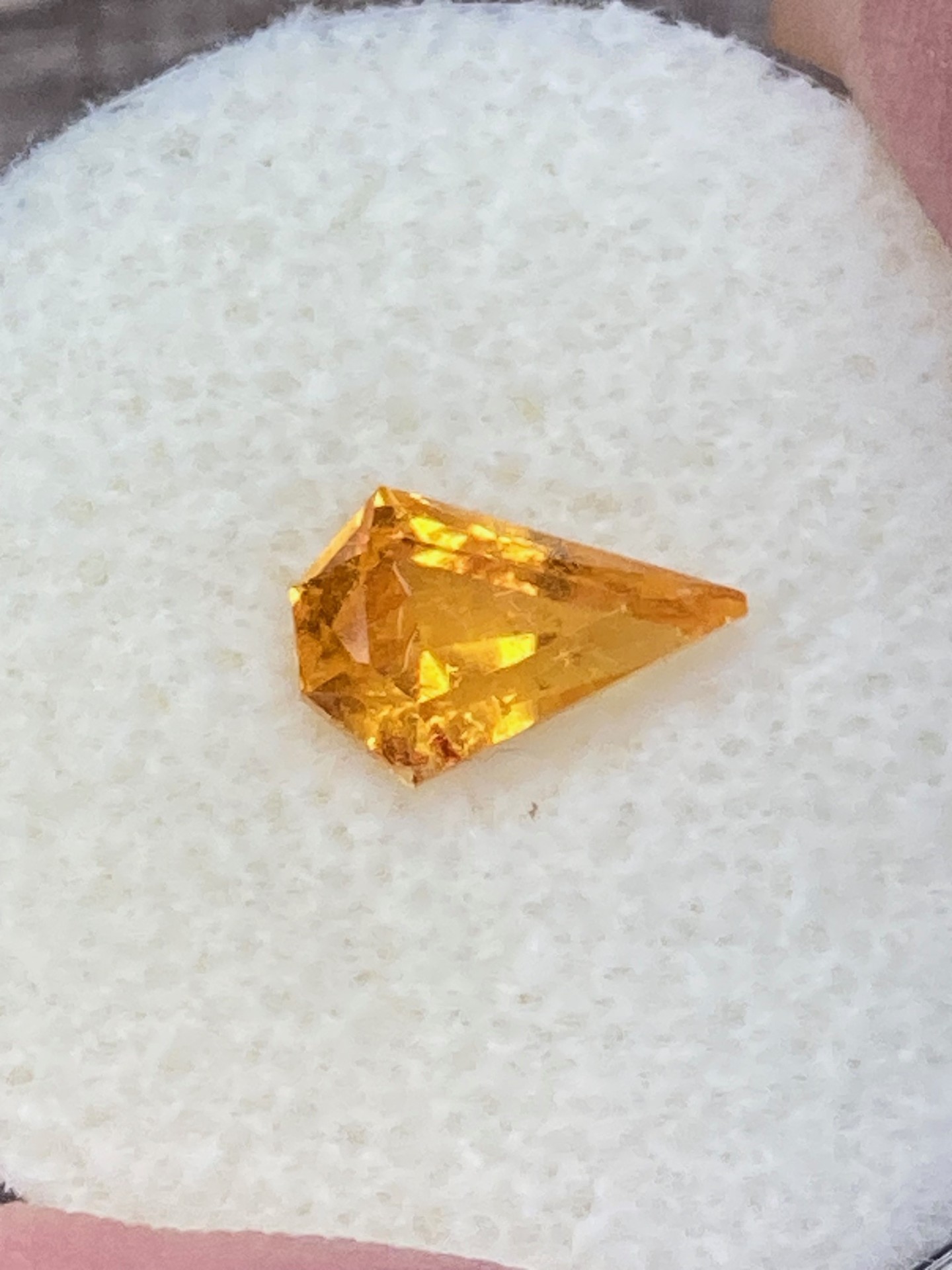 Garnet-Spessartite- Vivid Orange