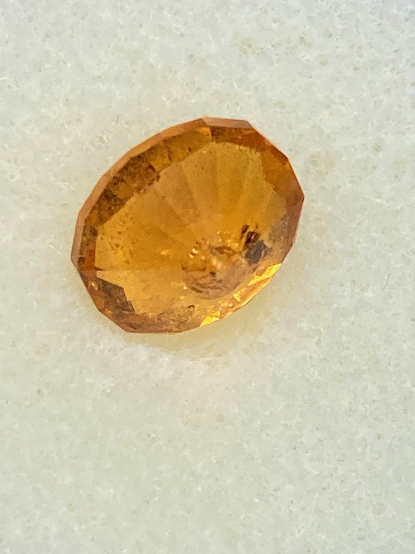 Garnet-Spessartite- Vivid Orange