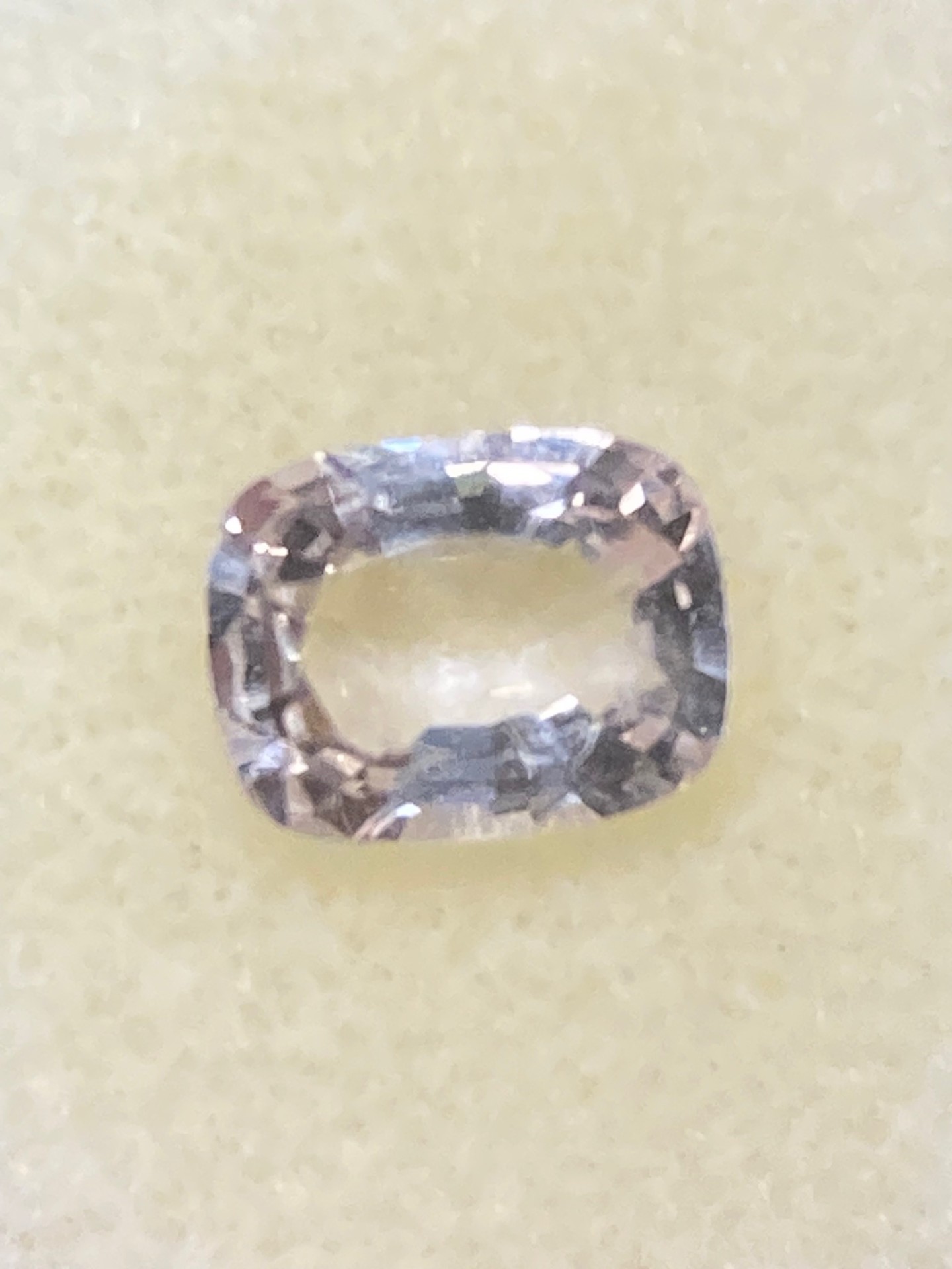 Beryl Goshenite - clear - slight pinkish hue