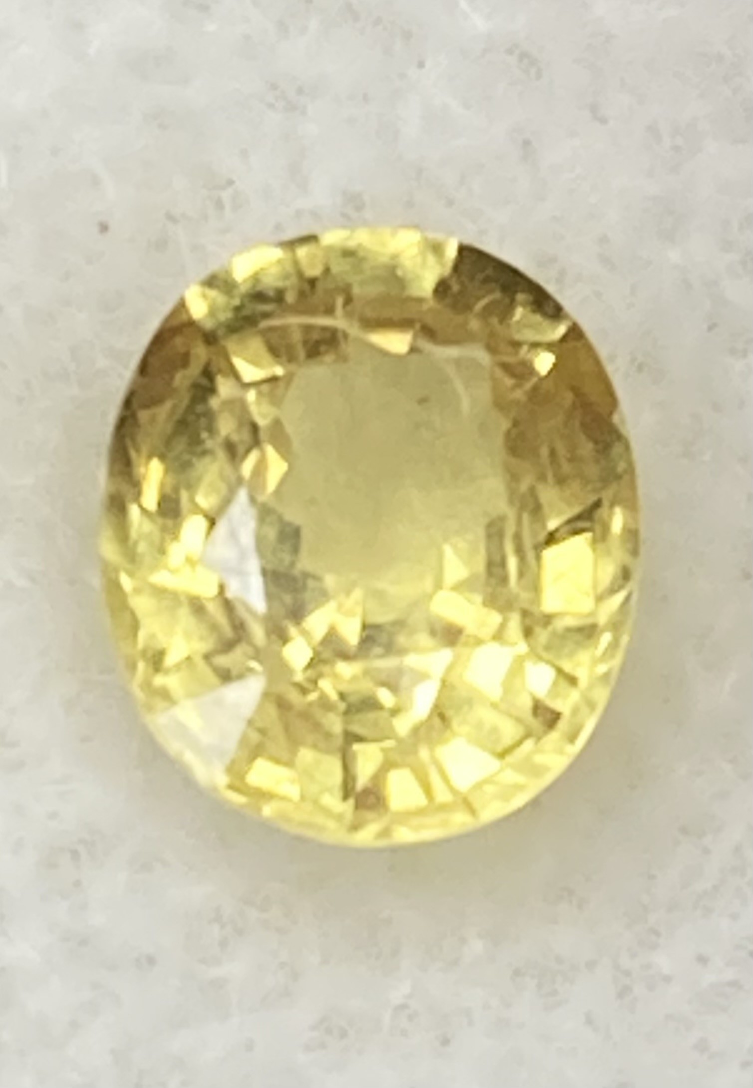 Sapphire Natural - Yellow