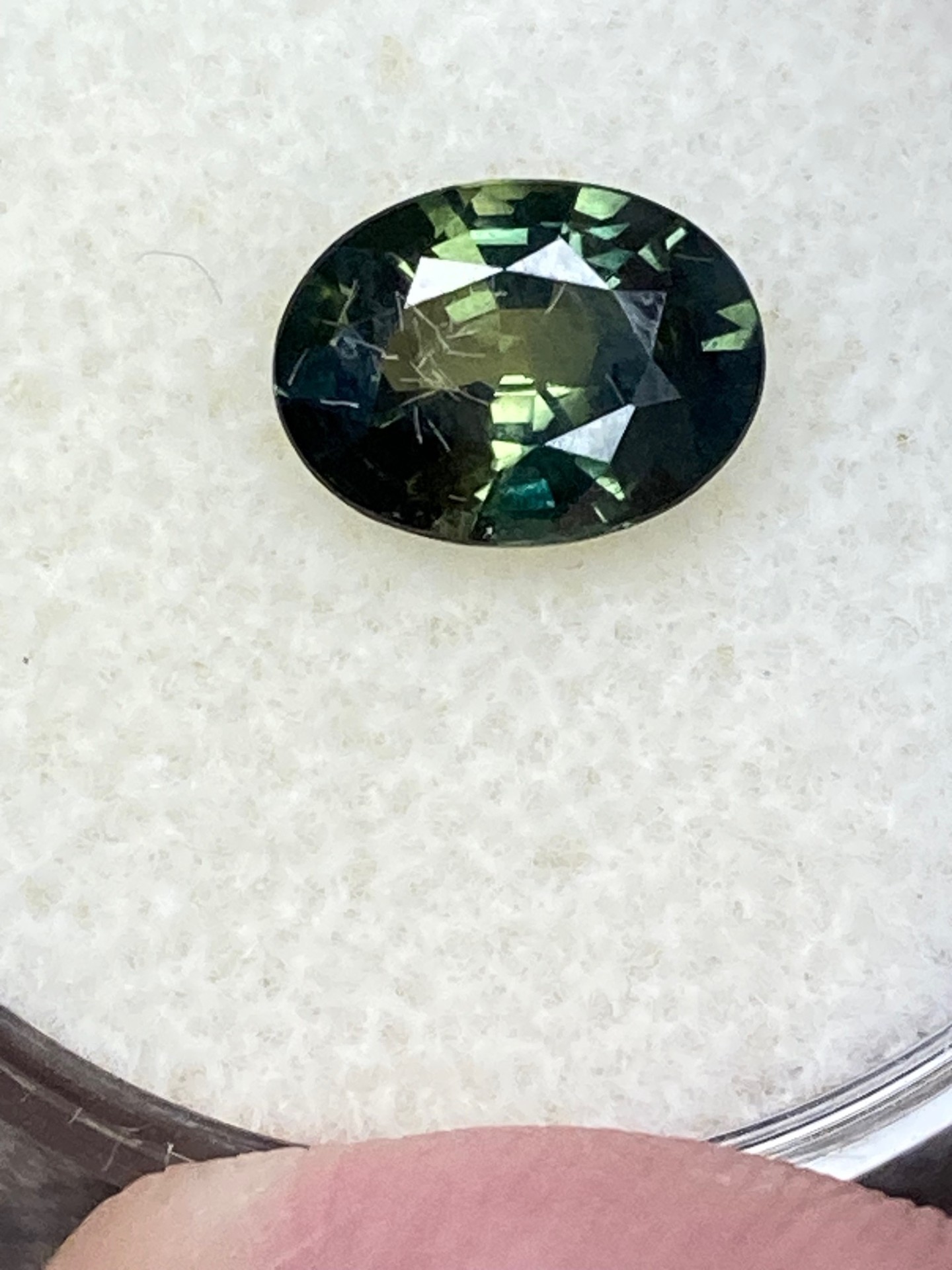 Sapphire Natural - Grass Green