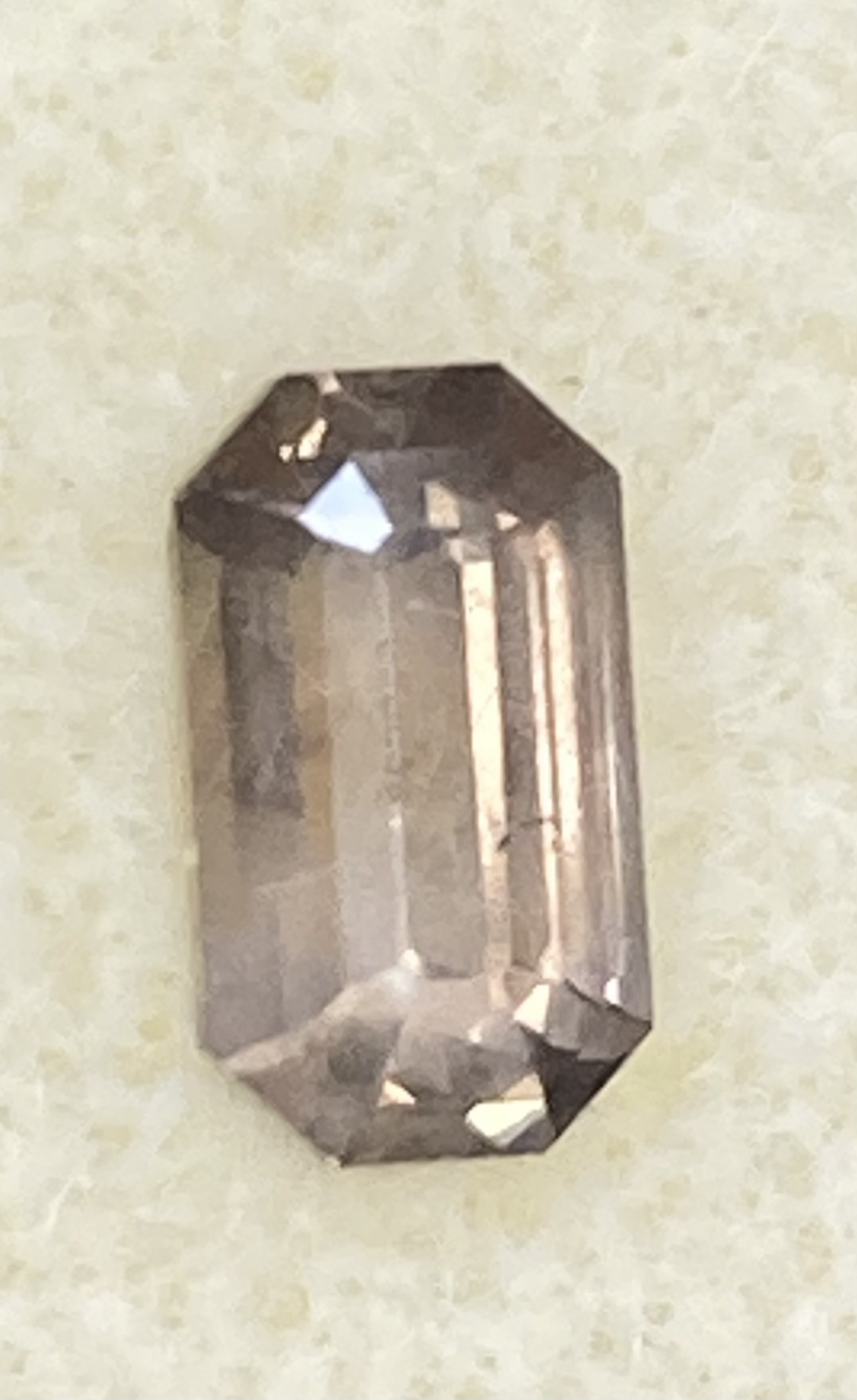 Sapphire Natural - Pinkish Tan