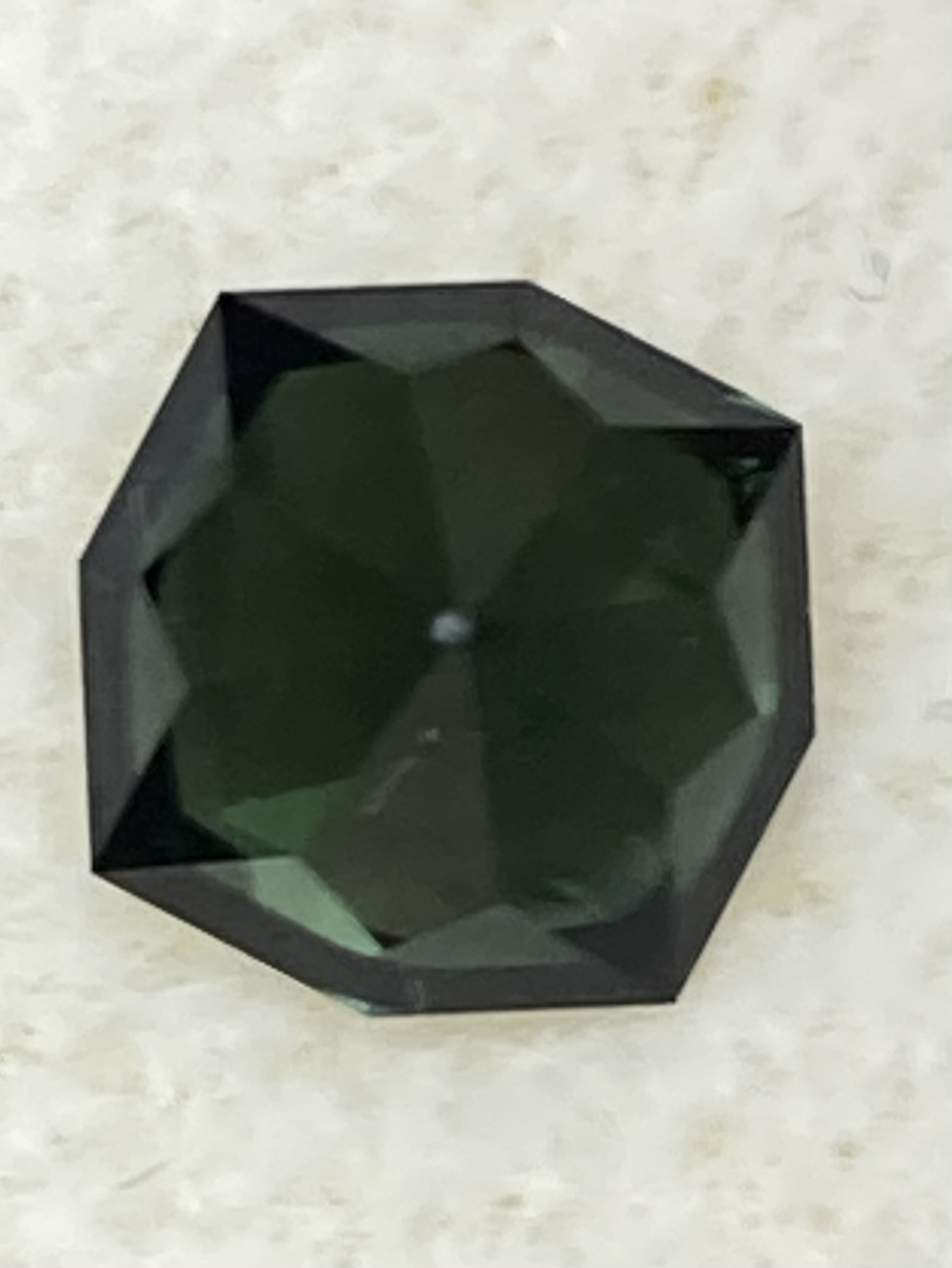 Sapphire Natural - Deep Green