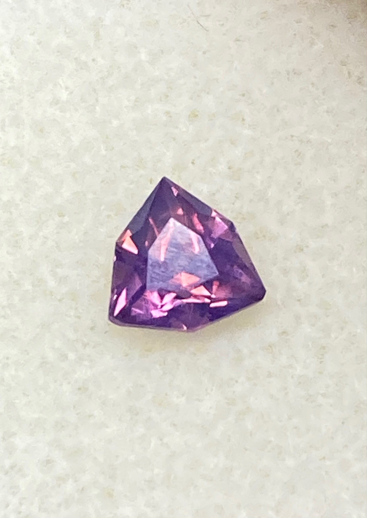 Sapphire Natural - Reddish Pink