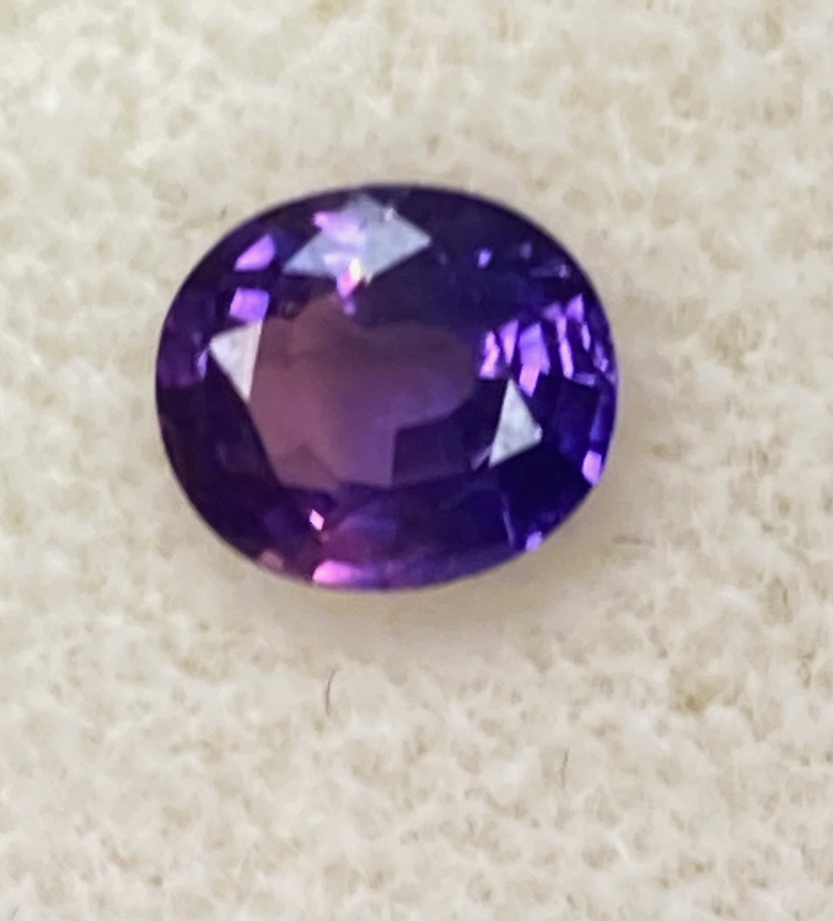 Sapphire Natural -  Purple