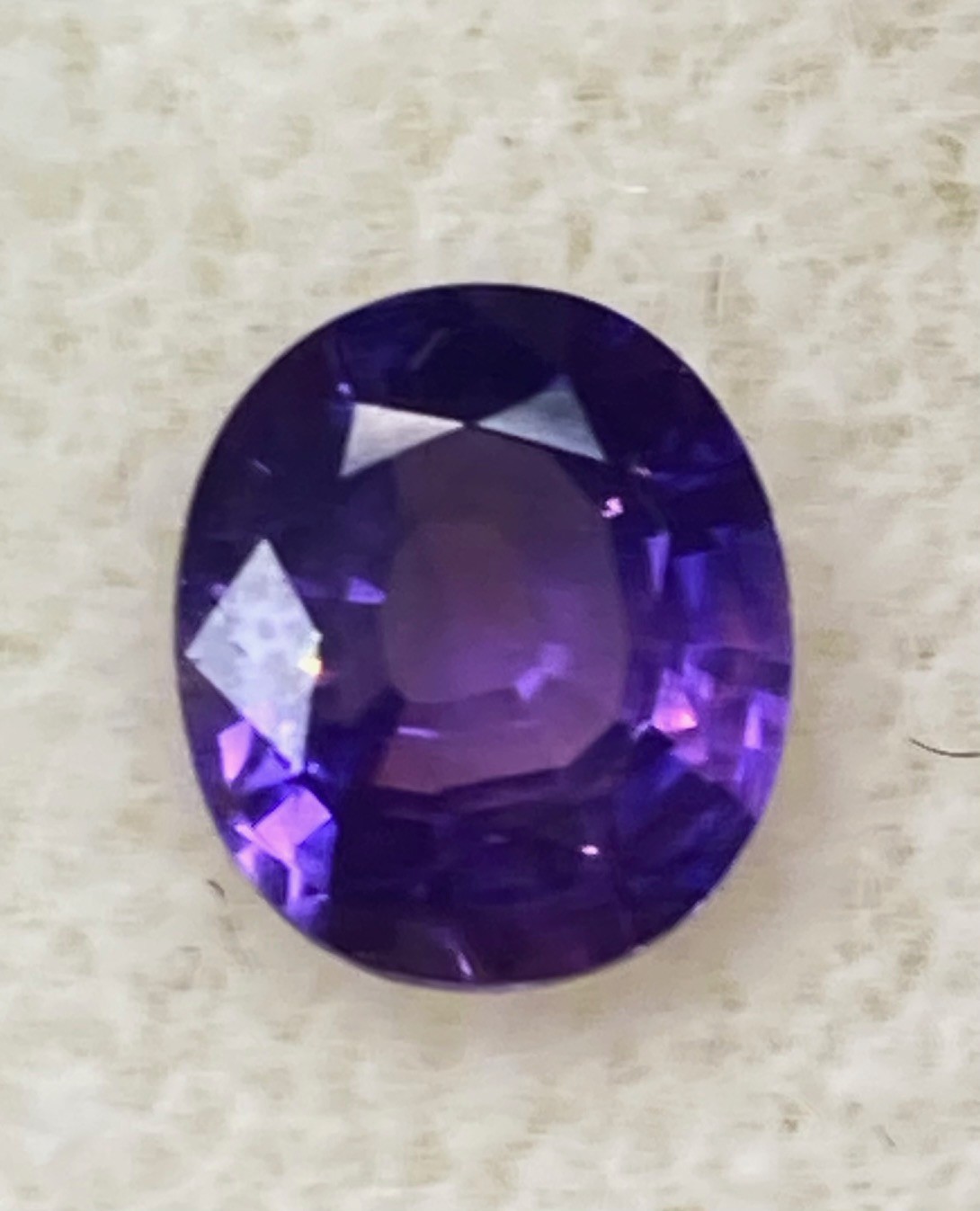 Sapphire Natural -  Purple