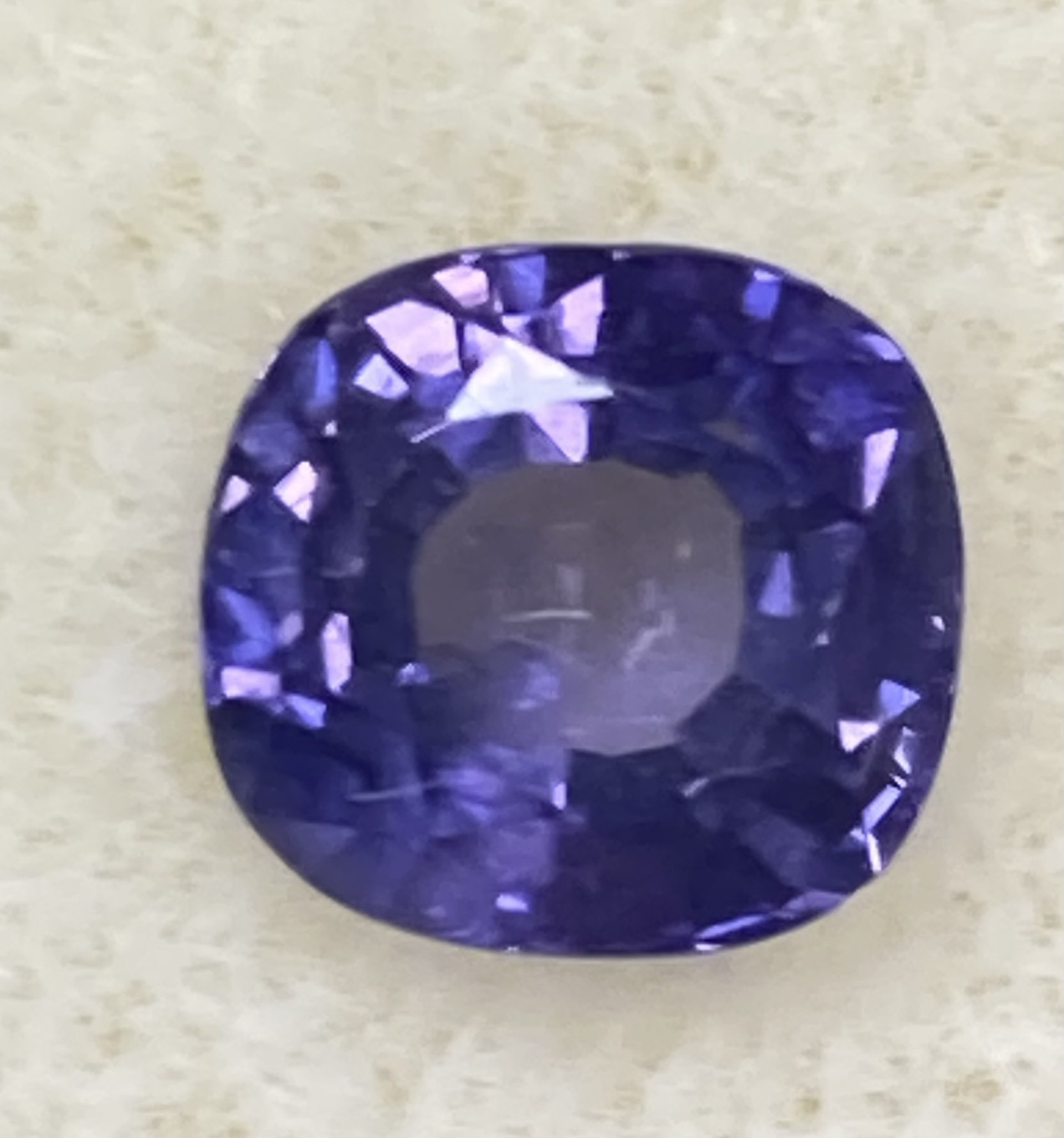 Sapphire Natural -  Purple