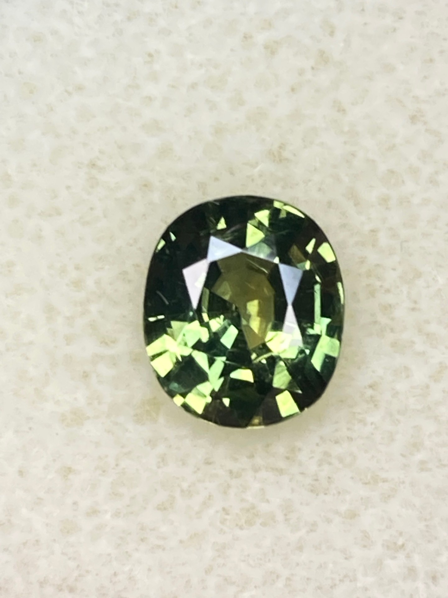 Sapphire Natural Green 