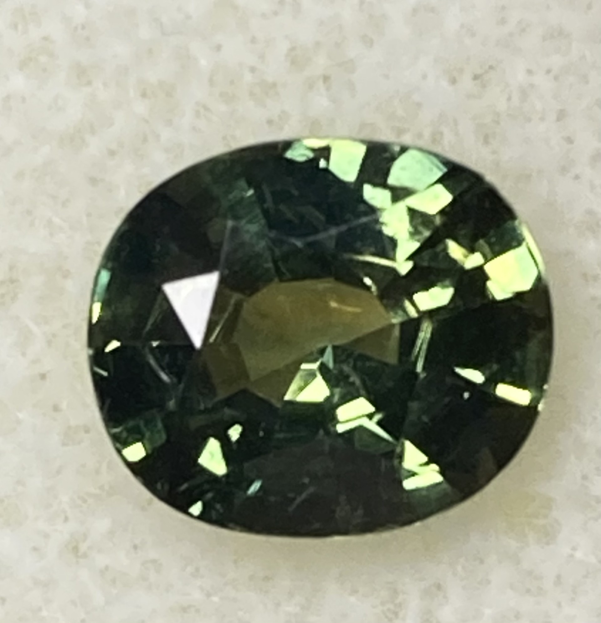 Sapphire Natural Green 