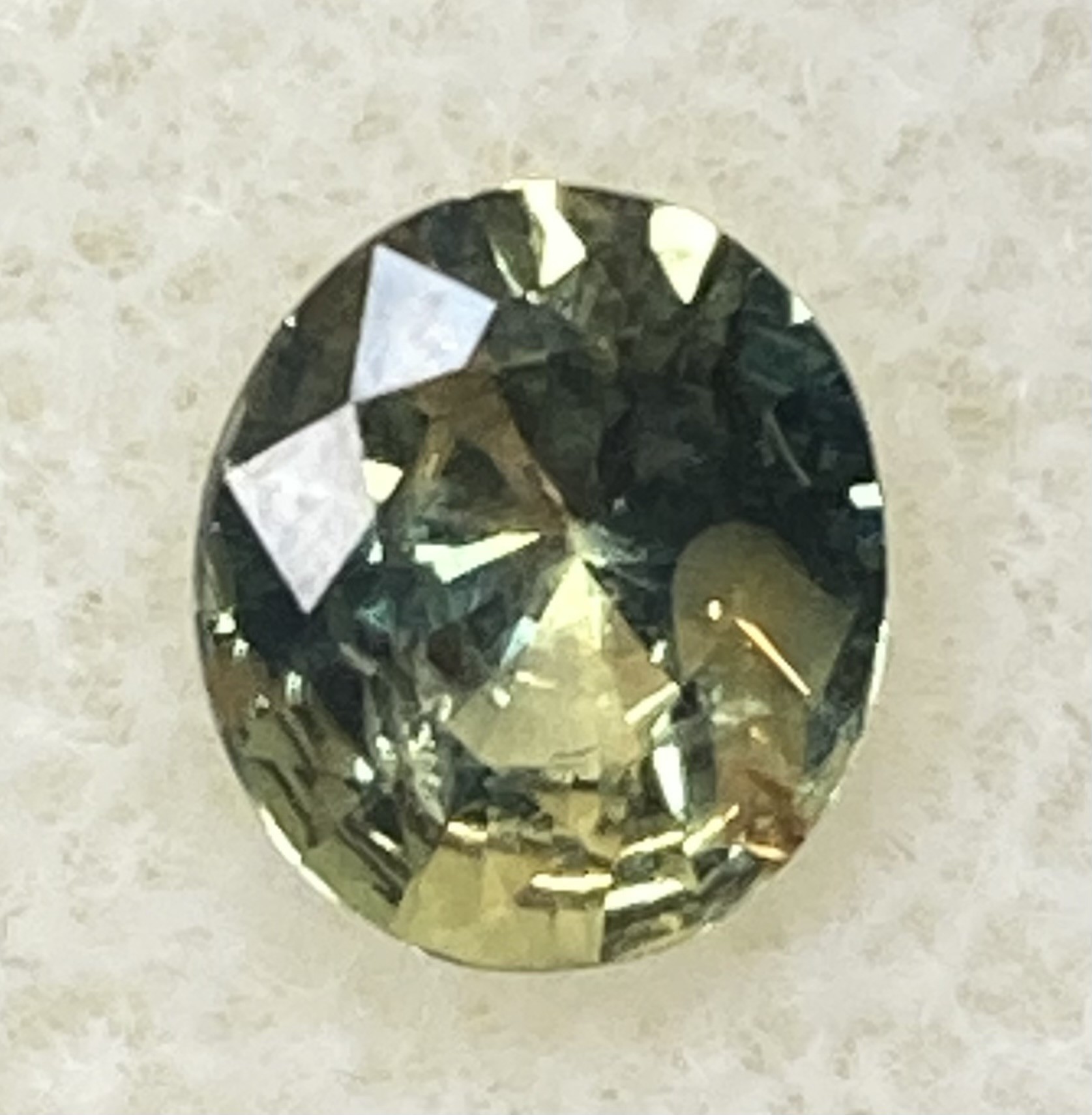 Sapphire Natural Yellow Green