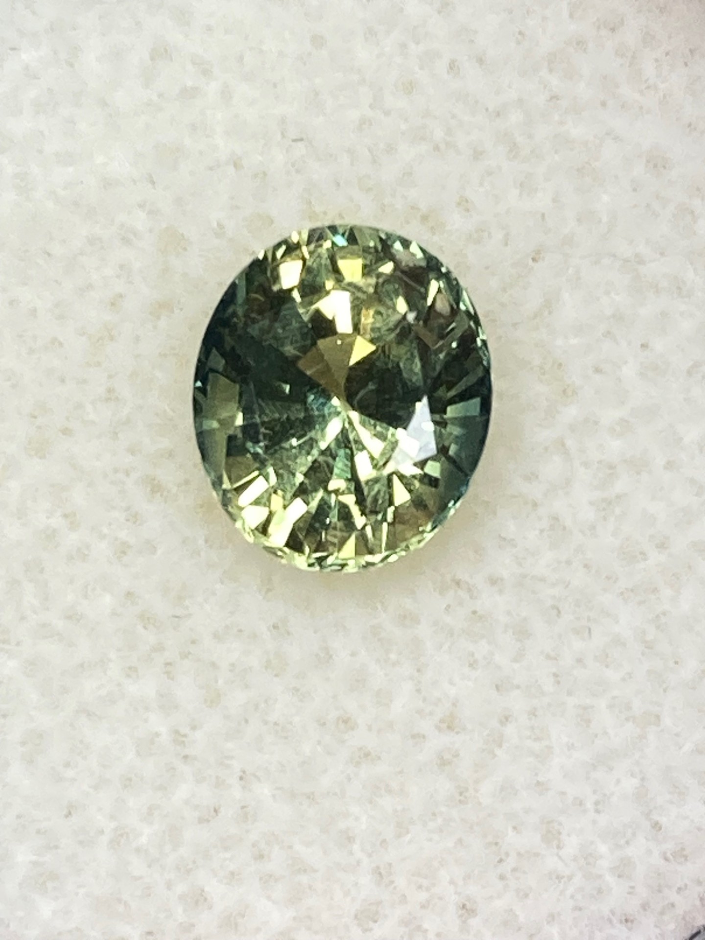 Sapphire Natural Yellow Green