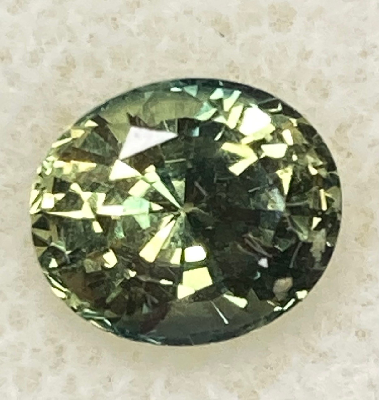 Sapphire Natural Yellow Green