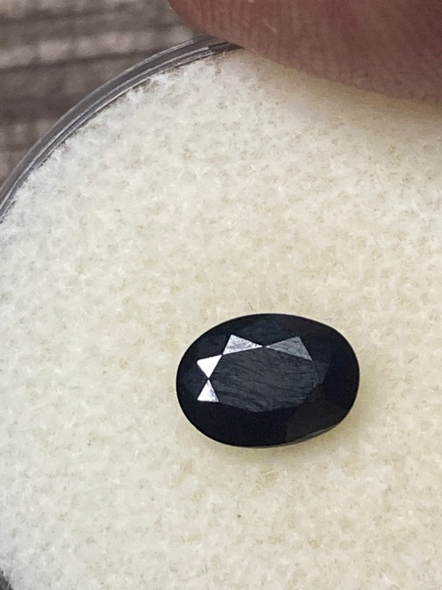 Sapphire Natural deep Green/Blue