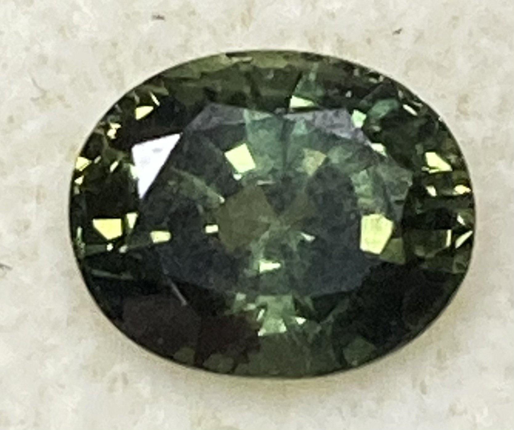 Sapphire Natural Green (Sea Green)