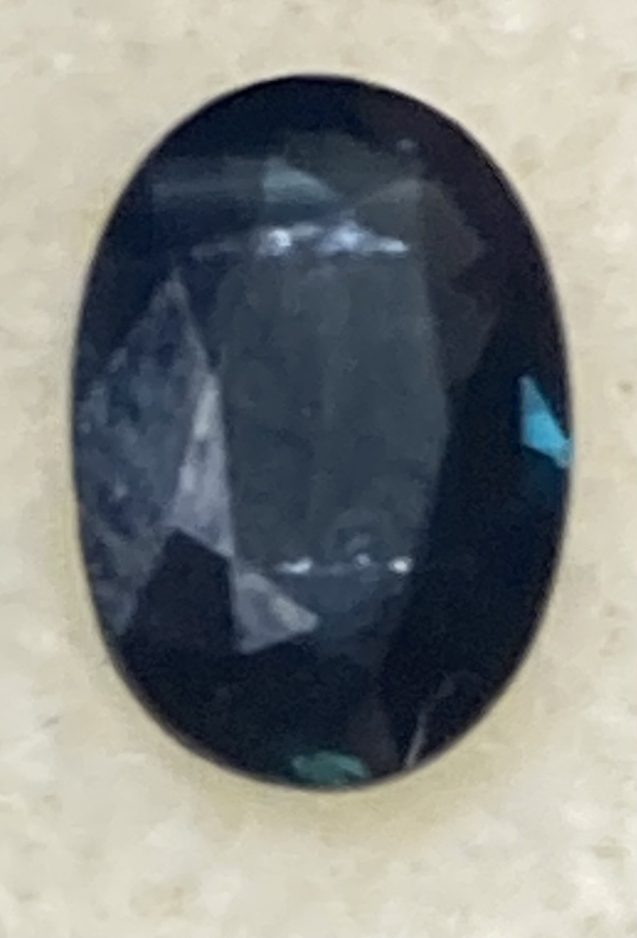 Sapphire Natural deep Green 