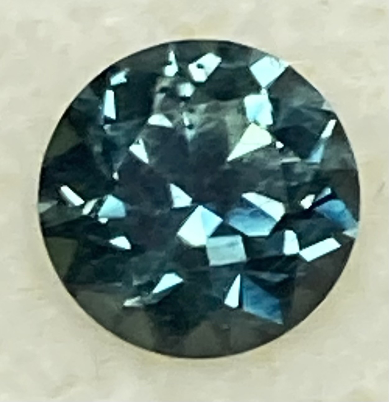 Sapphire Natural  Teal