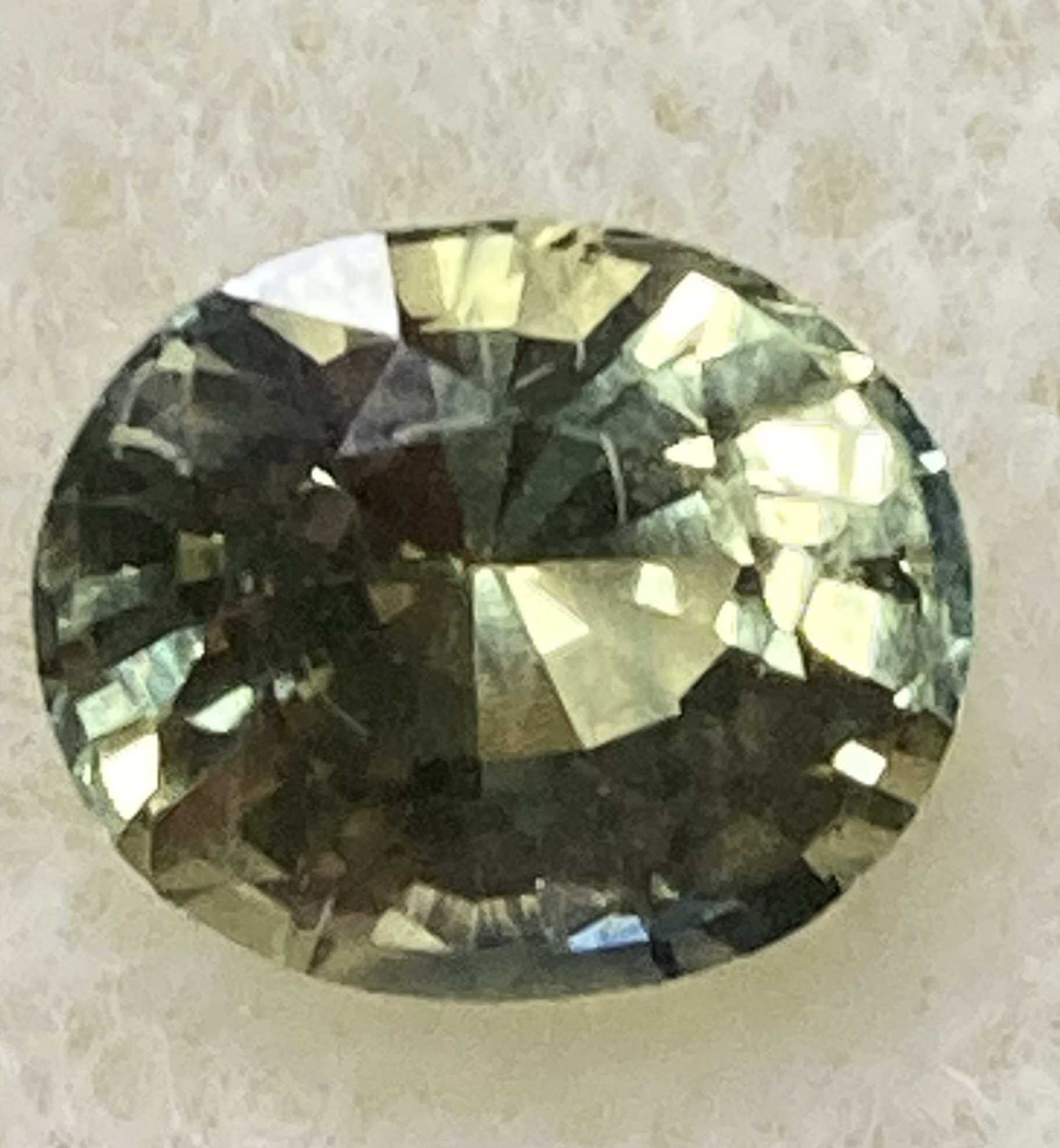 Sapphire Natural Yellow-Green