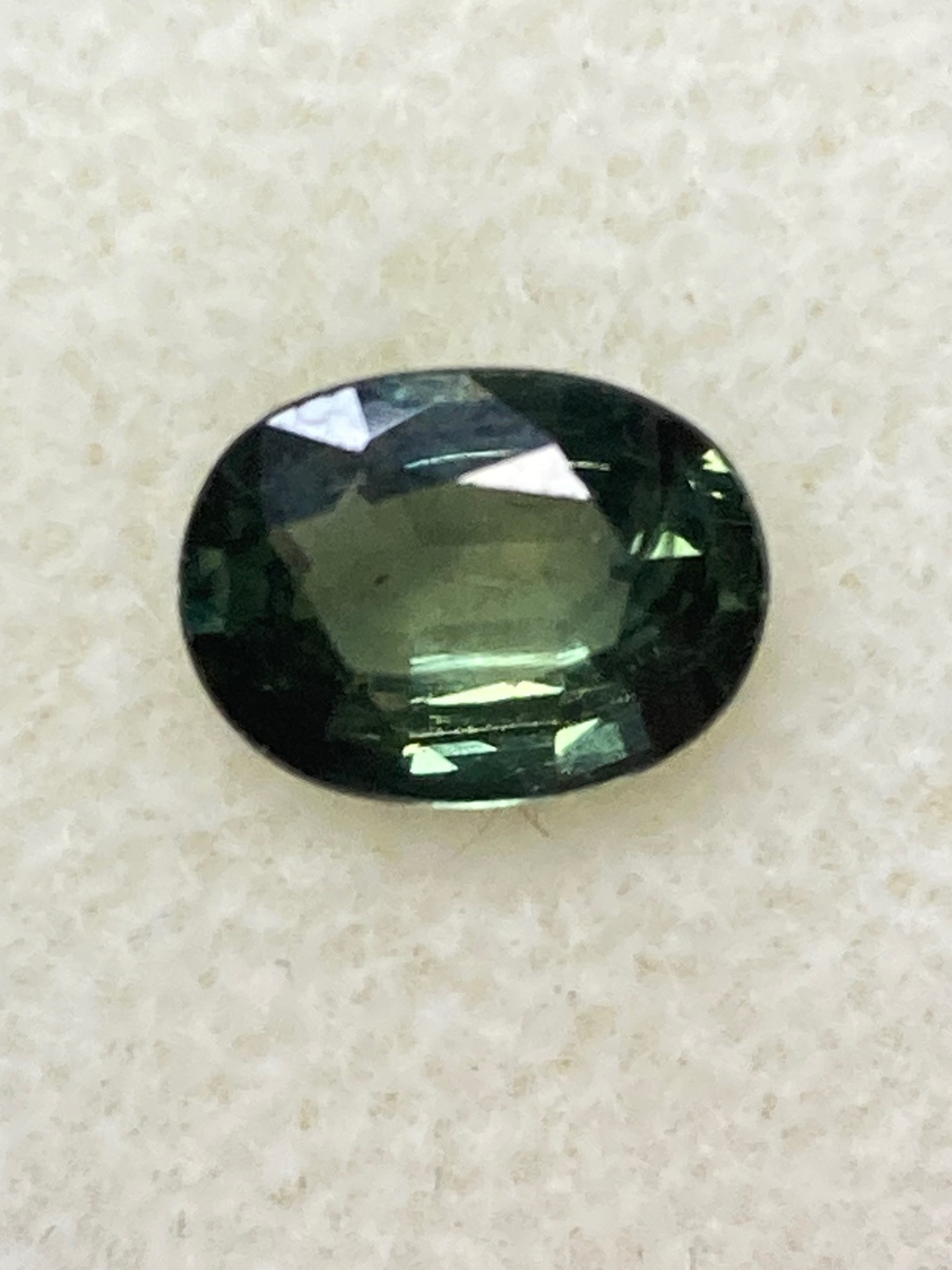 Sapphire Natural  Green