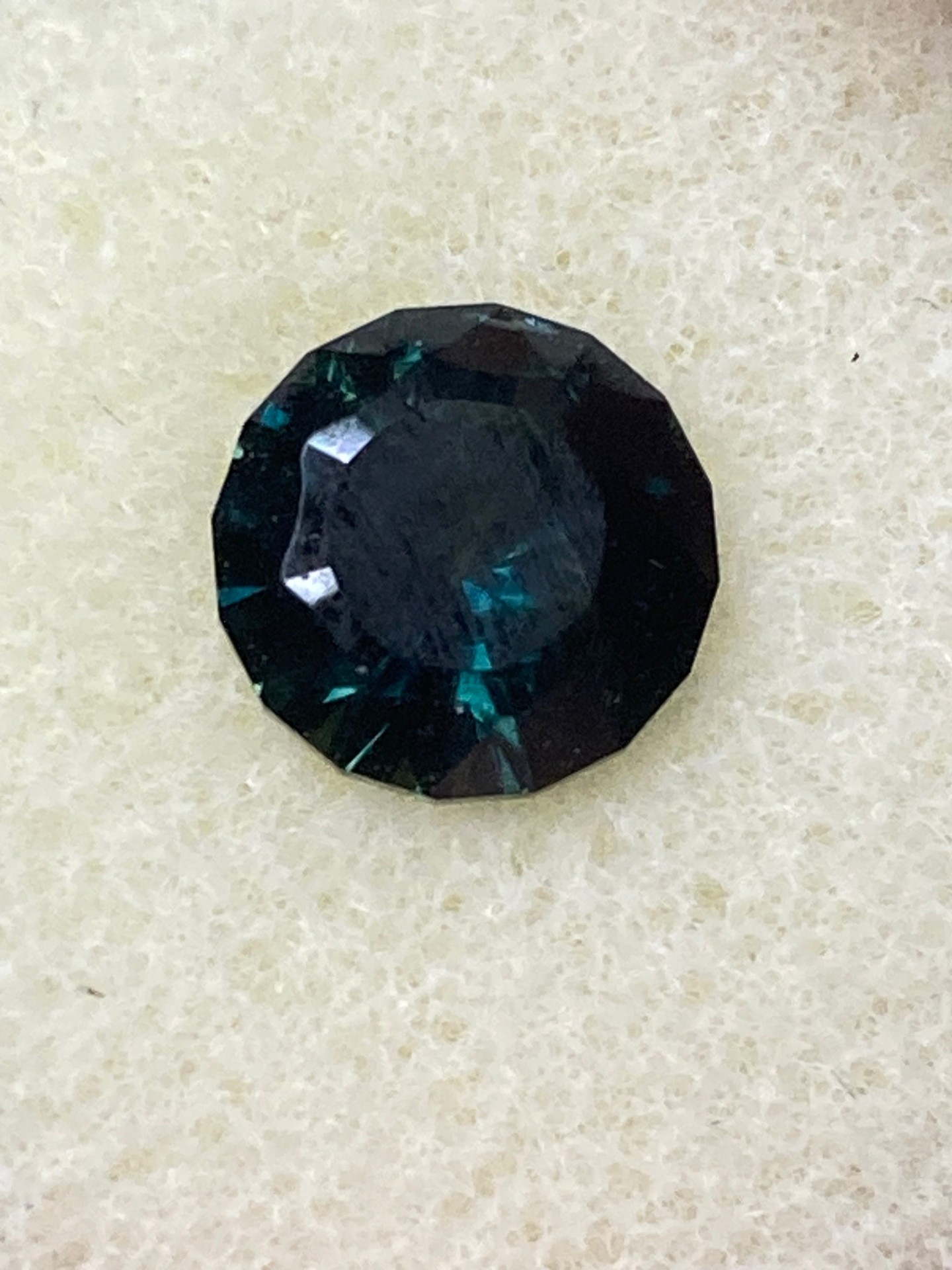 Sapphire Natural   Deep Green (emerald)