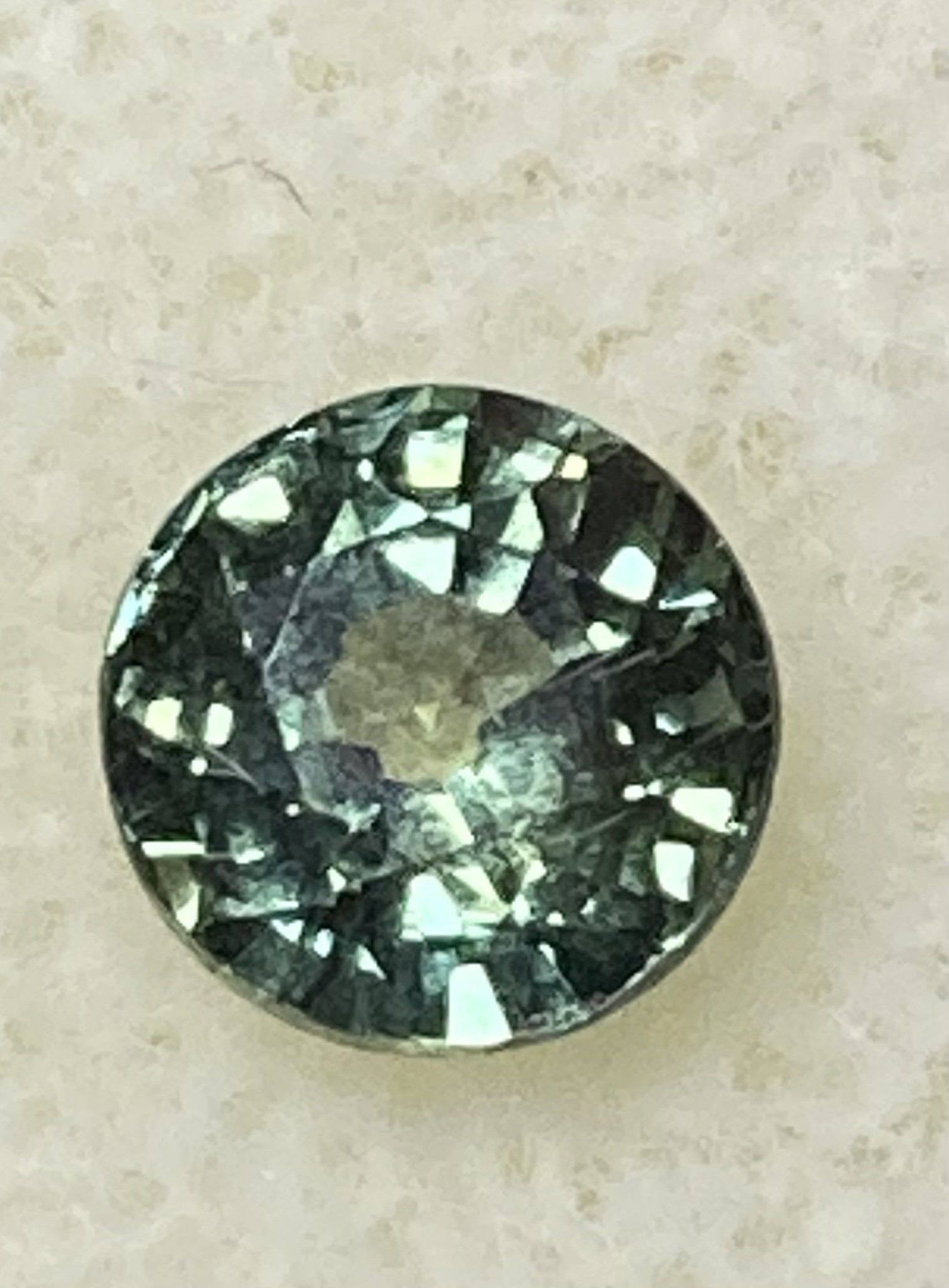 Sapphire Natural   Green 