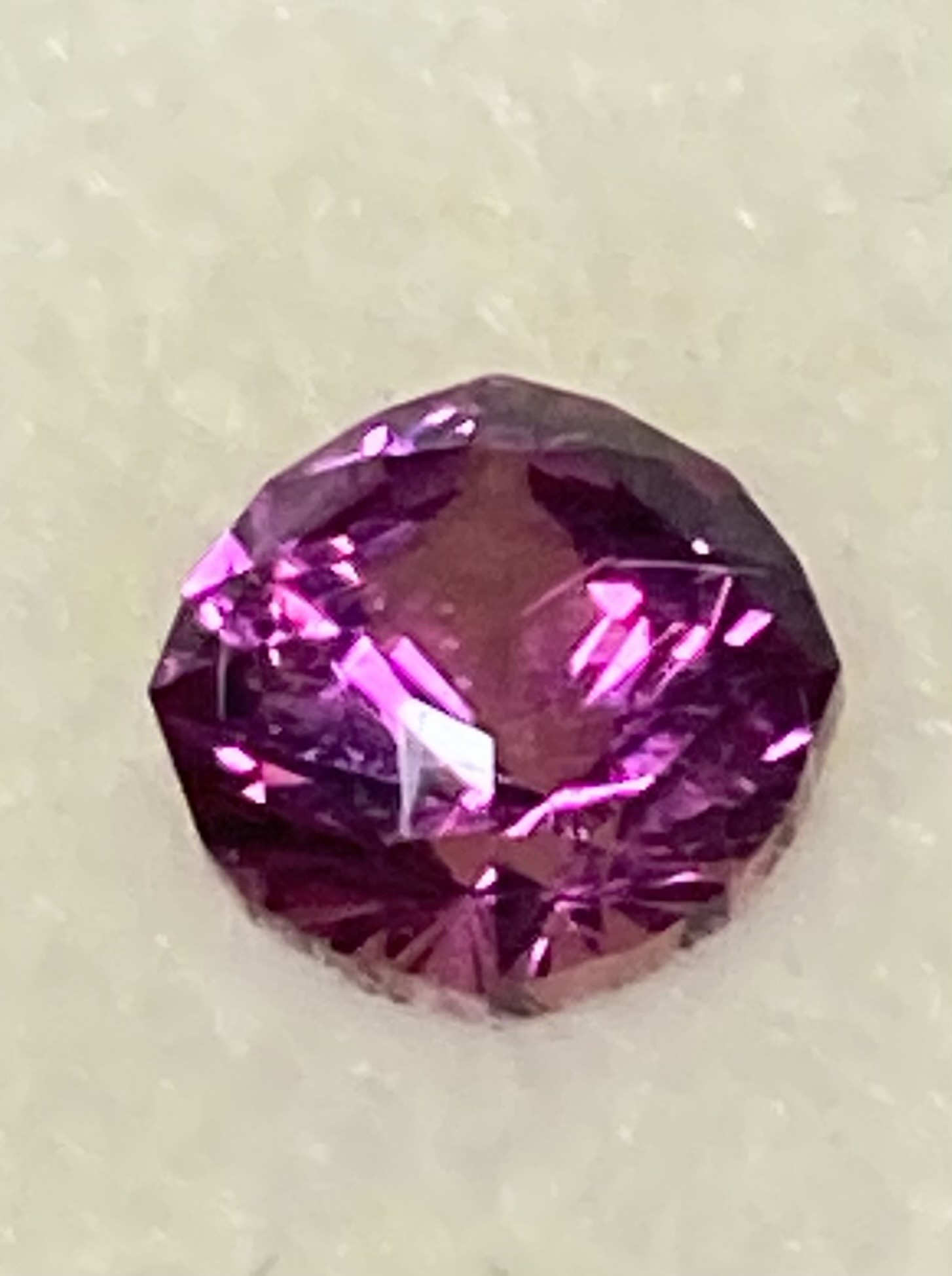 Natural Ruby -red (stone looks redder then photos