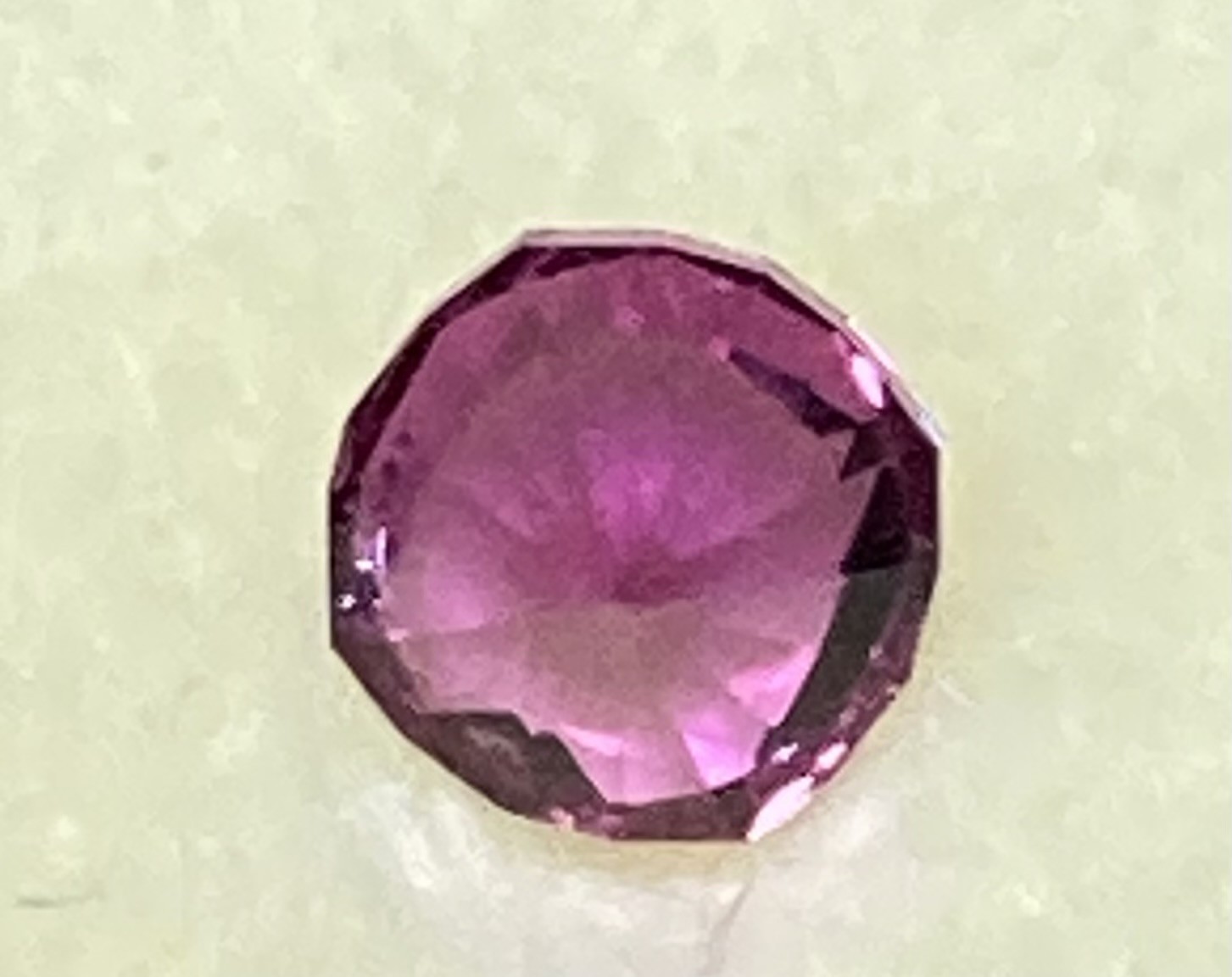 Natural Ruby -red  (stone looks redder then photos 