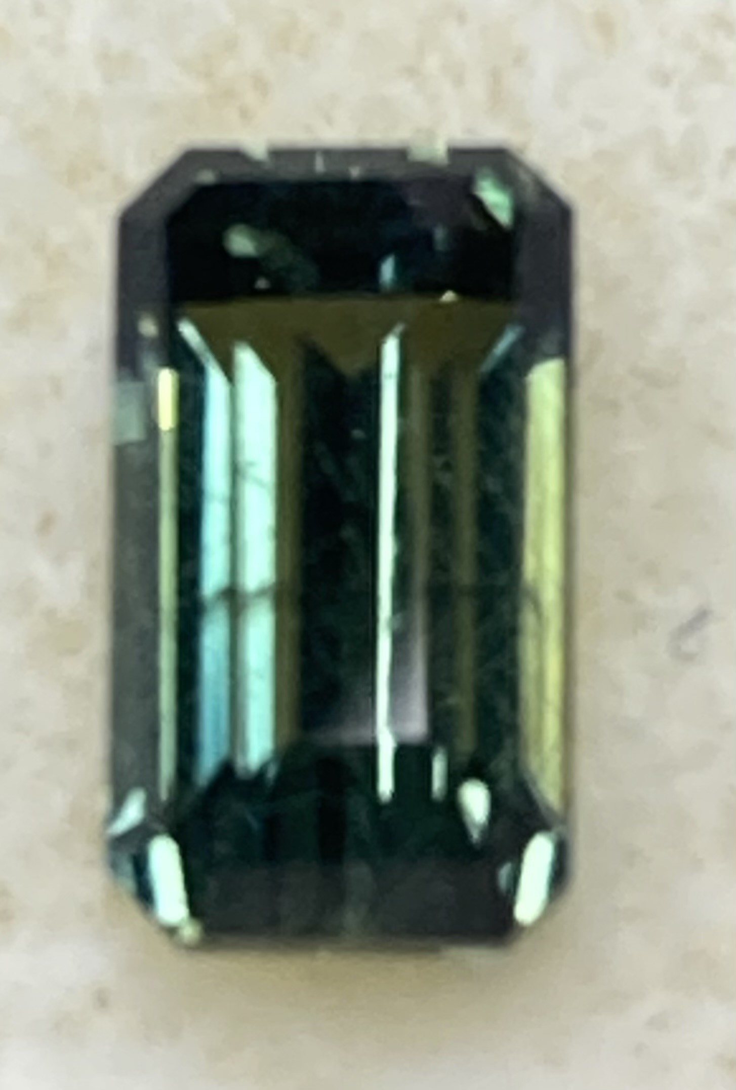 Sapphire Natural Blue Green