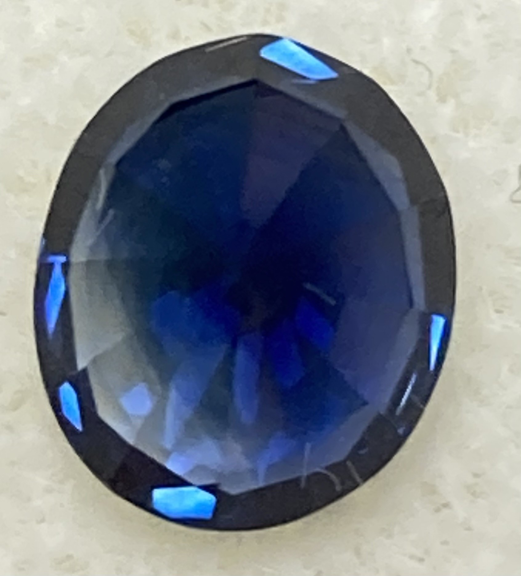 Sapphire Natural Royal Blue