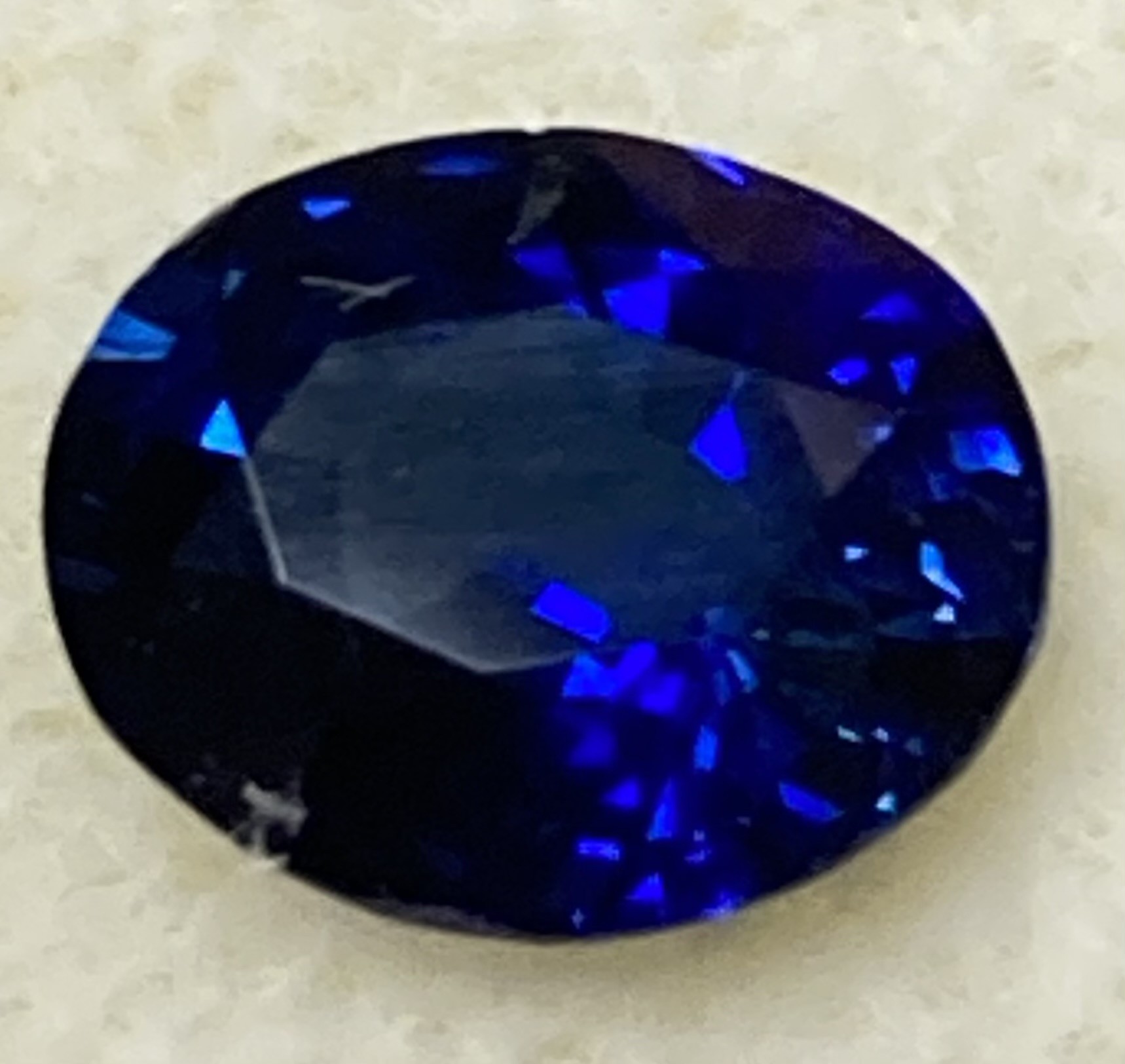 Sapphire Natural Royal Blue