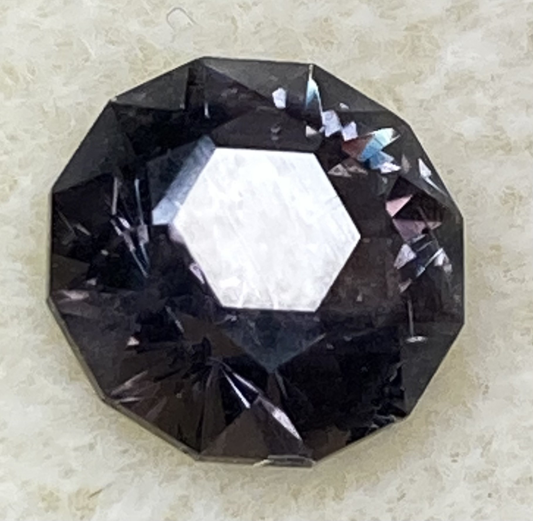 Sapphire Natural (Possibly Alexandrite) Color Change Mauve to Green (see photosP