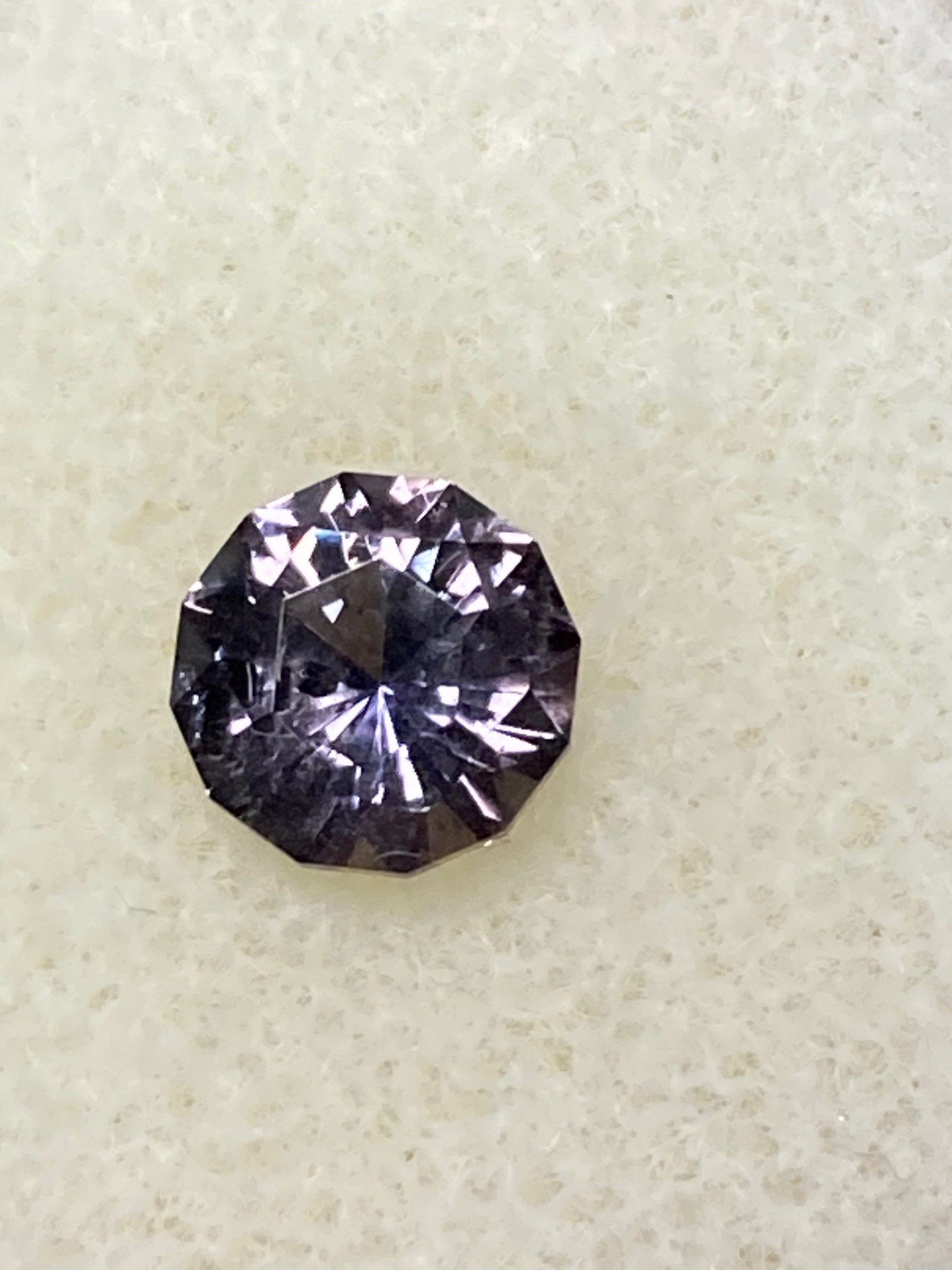 Sapphire Natural (Possibly Alexandrite) Color Change Mauve to Green (see photosP