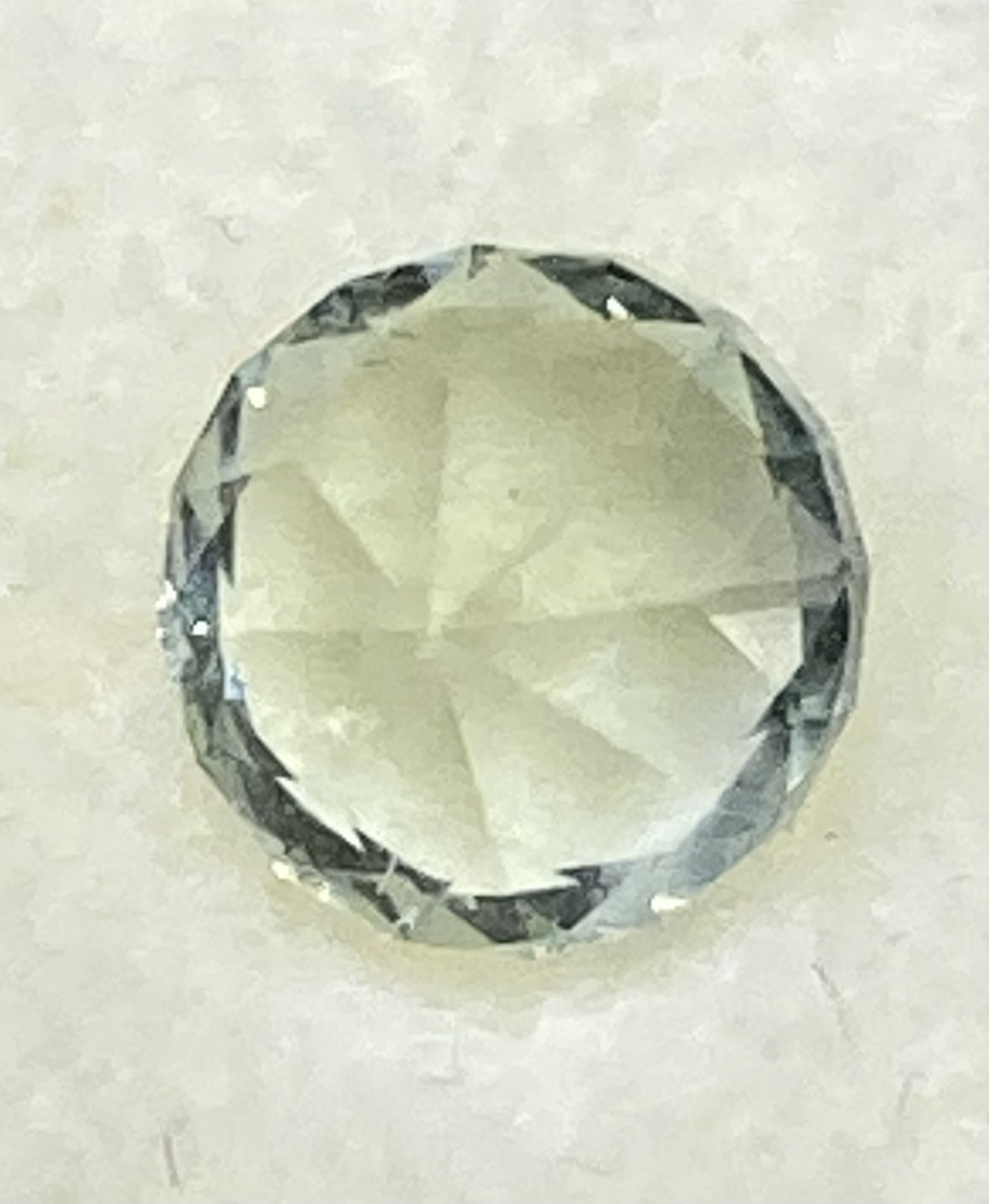 Sapphire Natural Light pastel blue with yellow flash